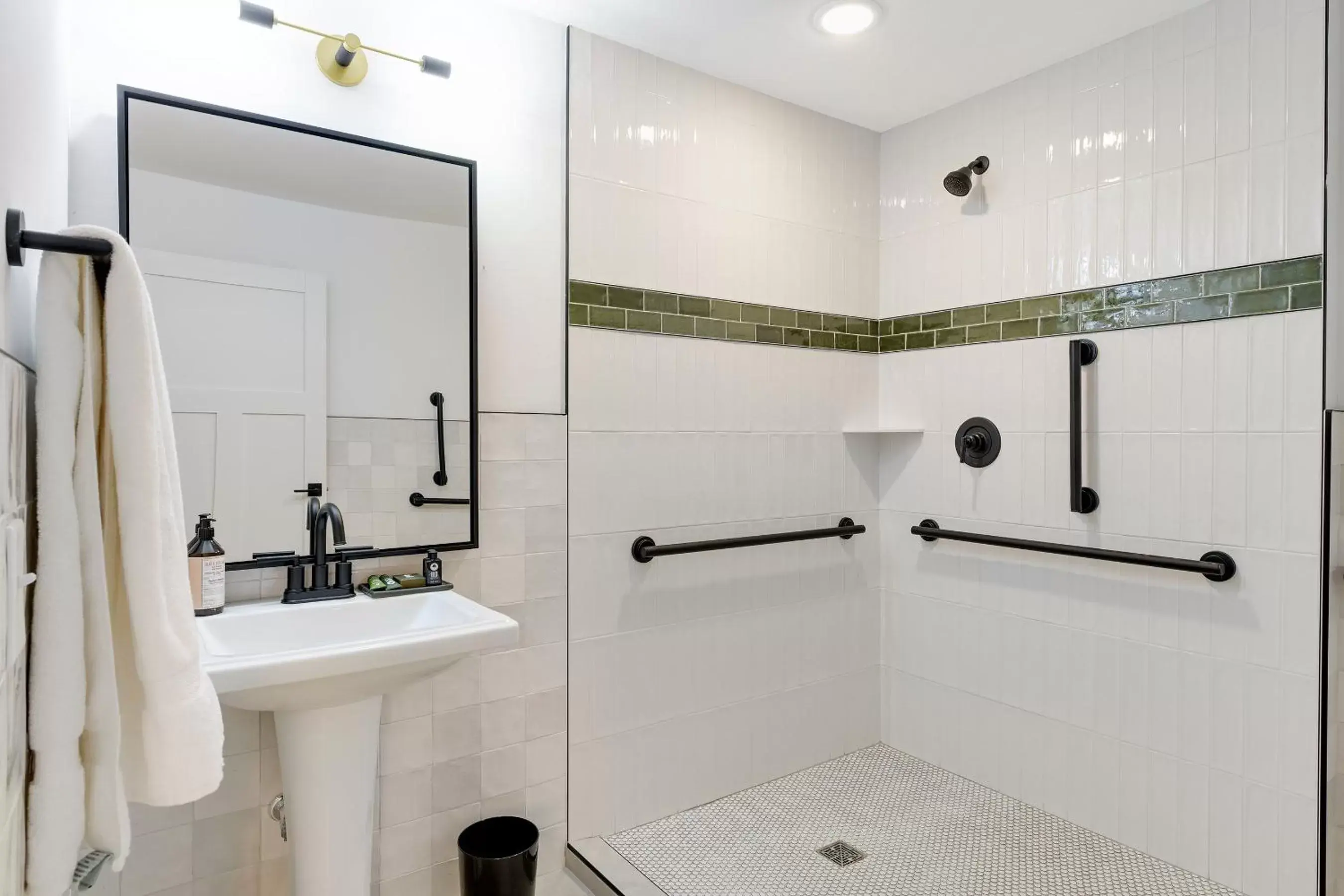 Bathroom in Balsam Lake Lodge