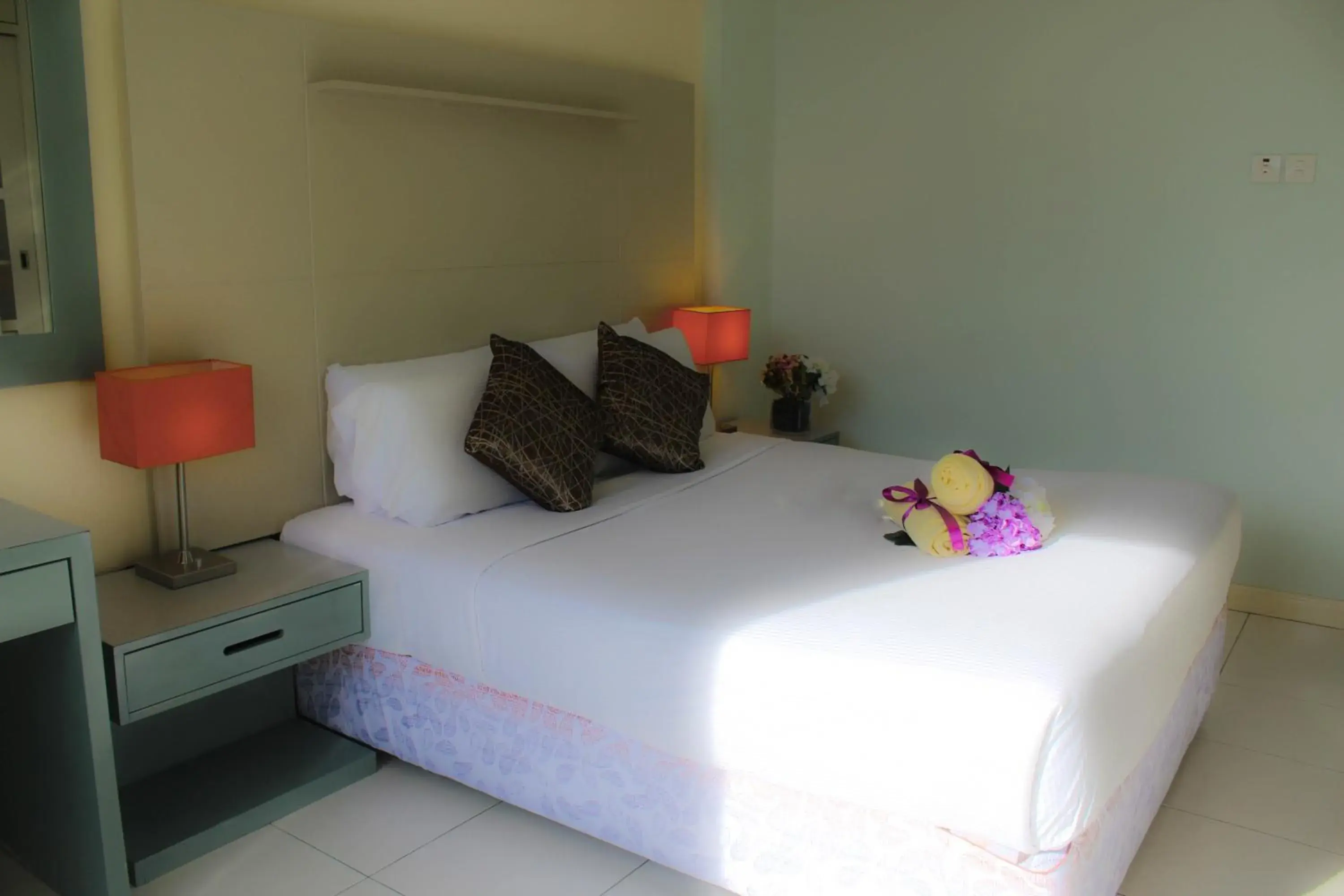 Bedroom, Bed in Jinhold Service Apartment