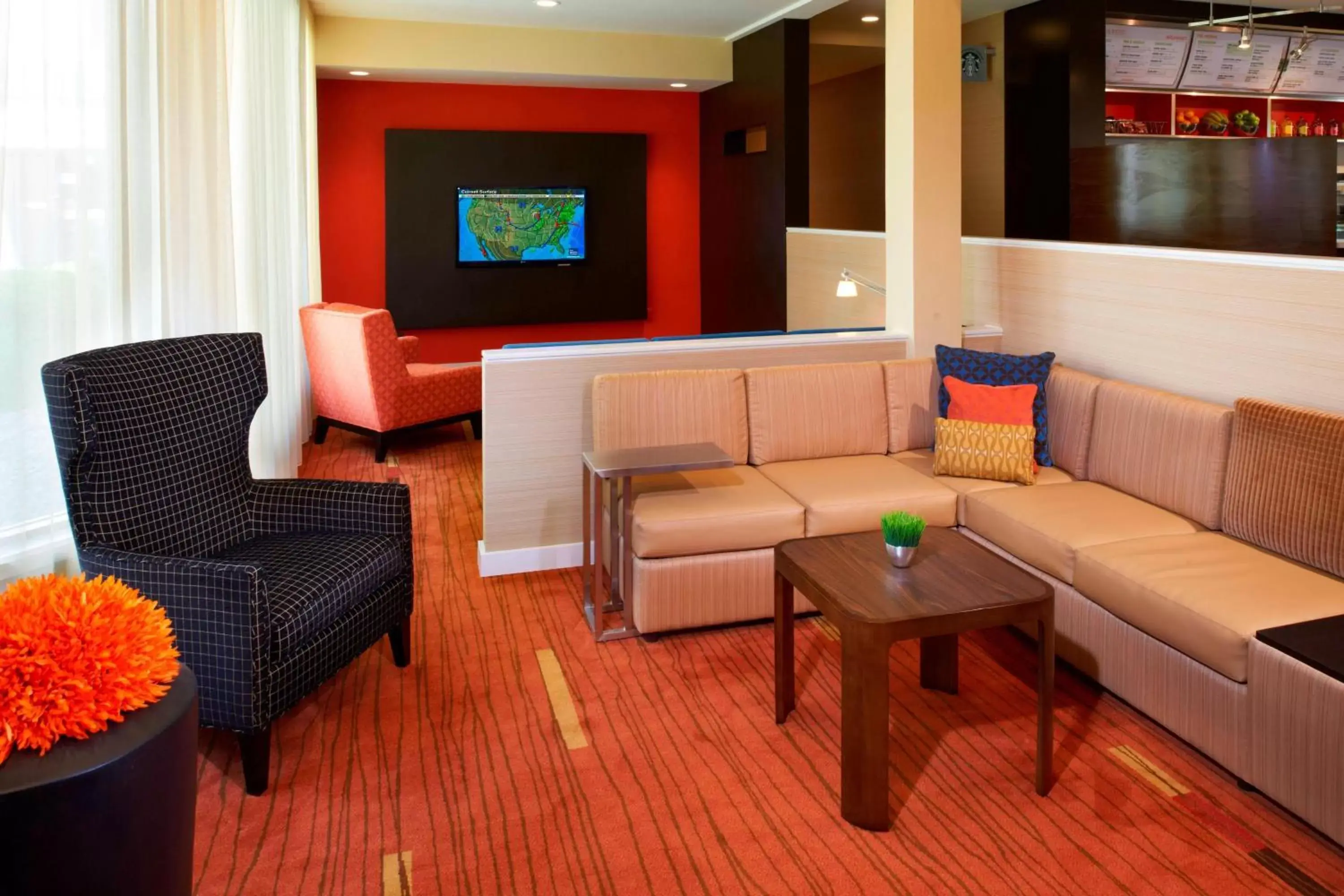 Other, Seating Area in Courtyard by Marriott Detroit Livonia