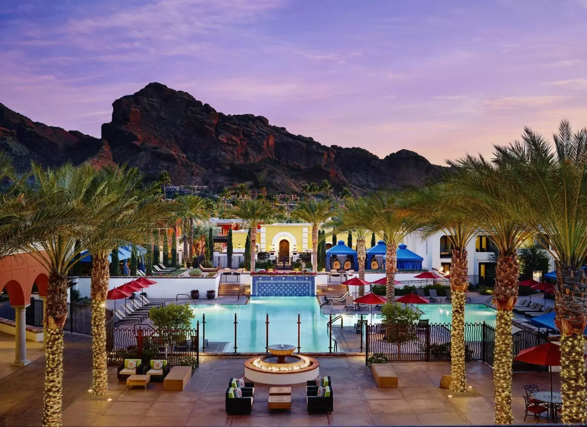 Property building, Swimming Pool in Omni Scottsdale Resort & Spa at Montelucia
