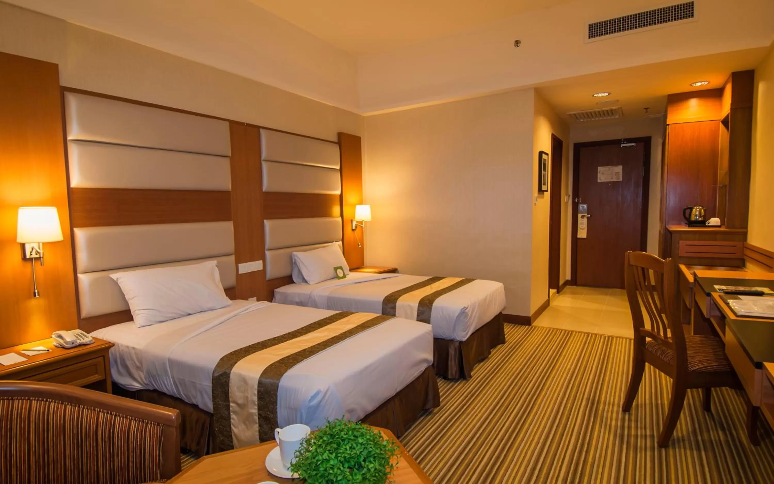 Bed in Pearl View Hotel Prai, Penang