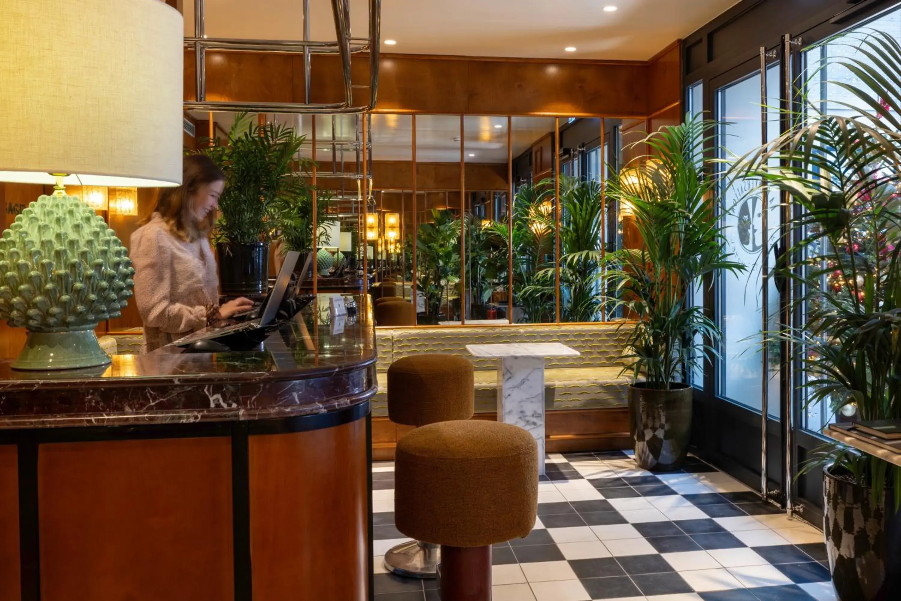 Lobby or reception, Lobby/Reception in Hôtel du Home Moderne
