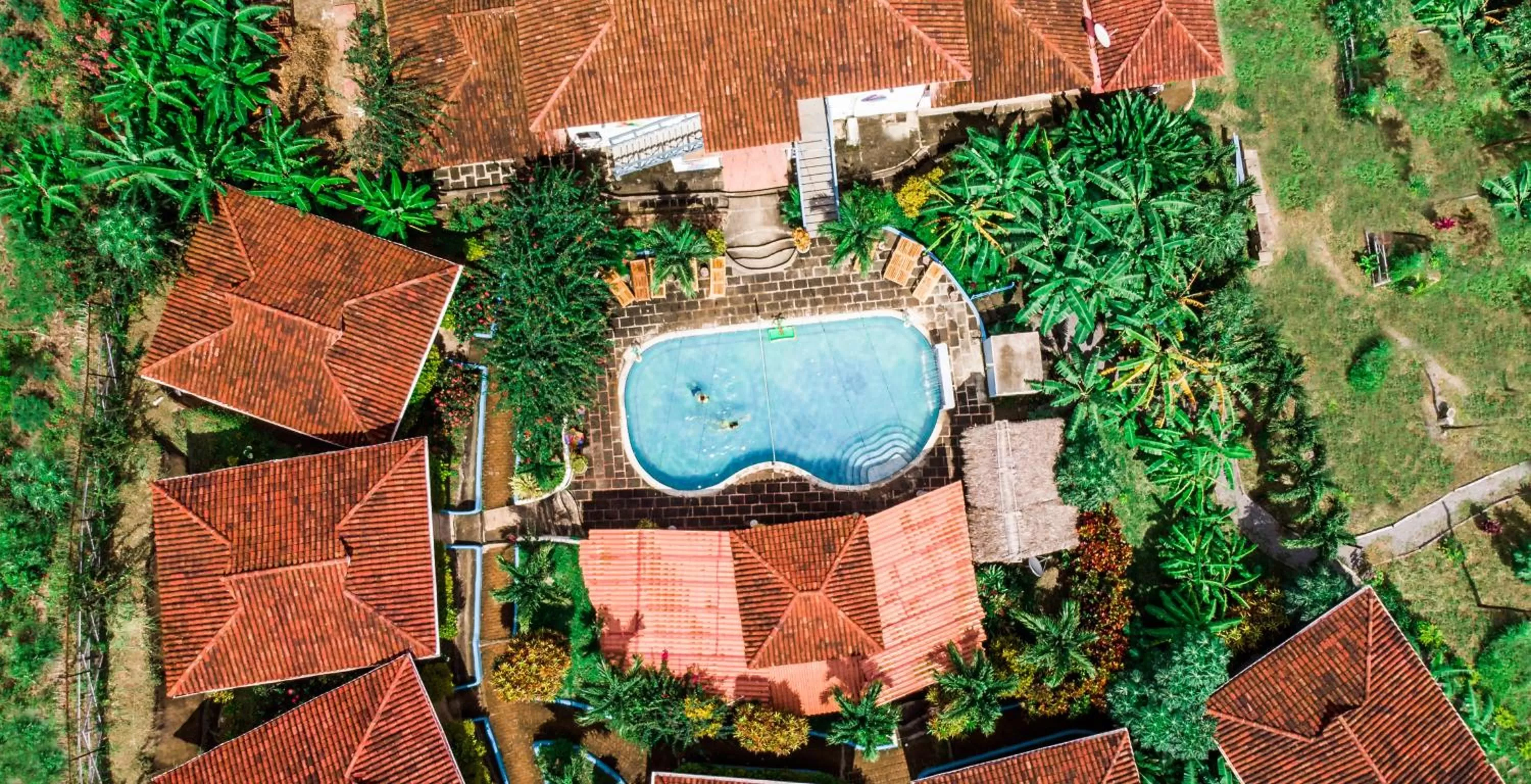 Bird's eye view in Selina Maderas