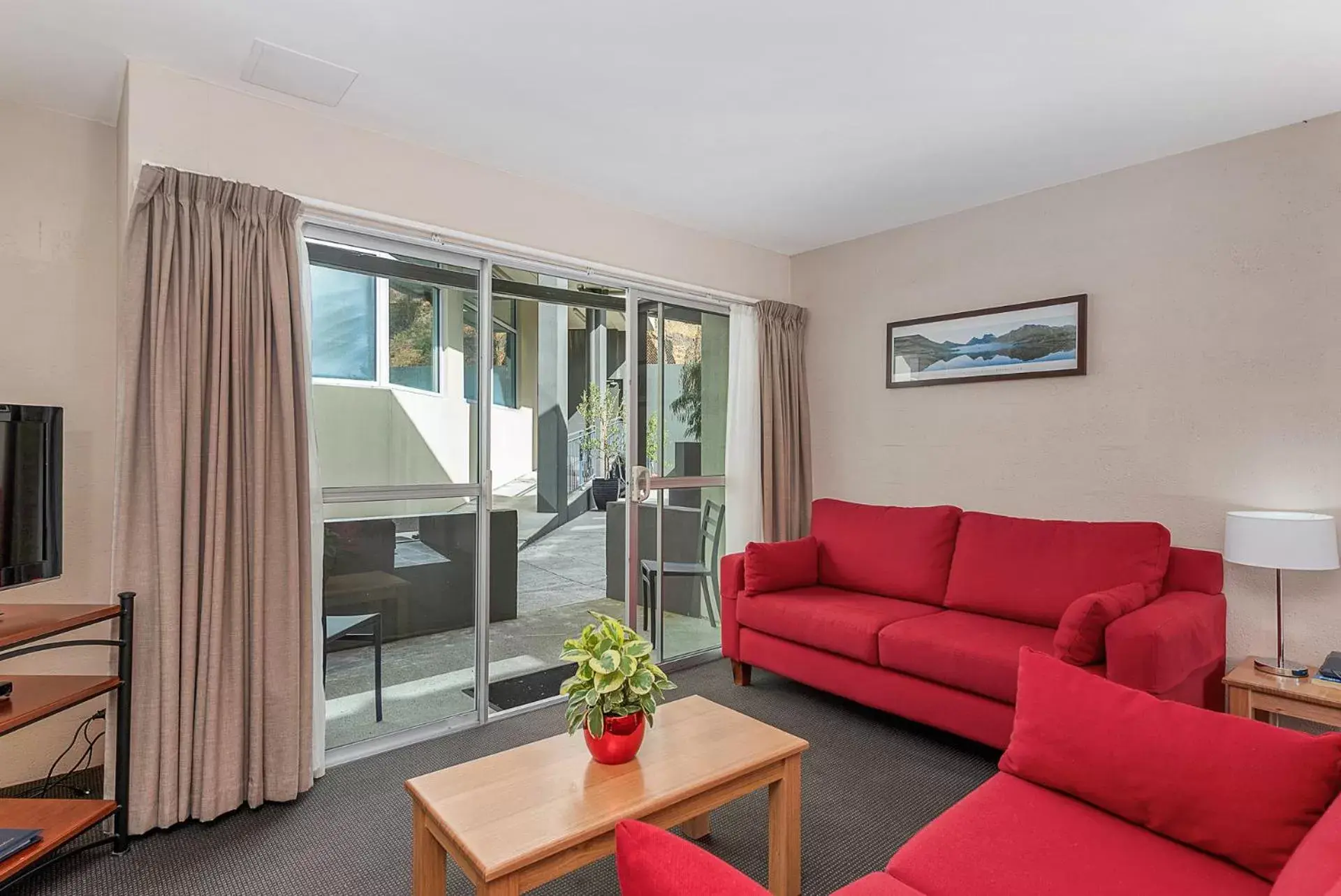 Seating Area in Bay View Villas