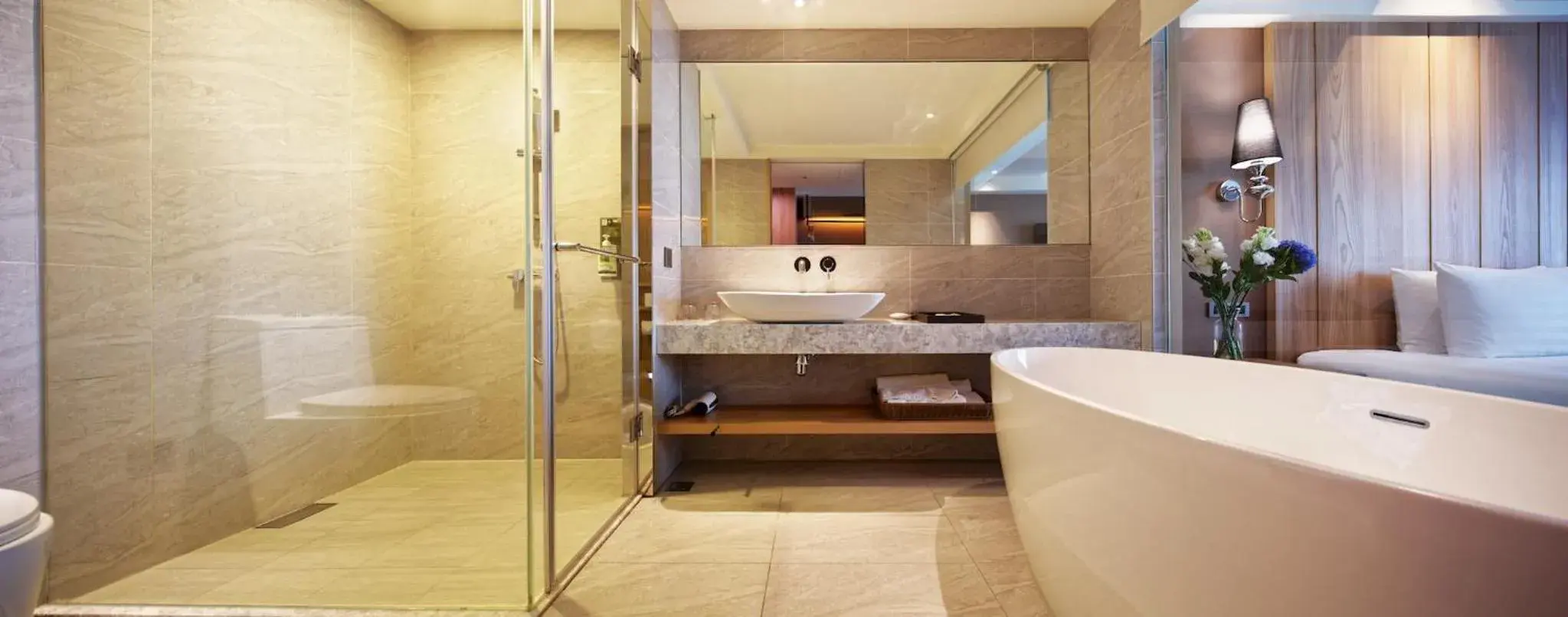 Shower, Bathroom in La Maison Hotel