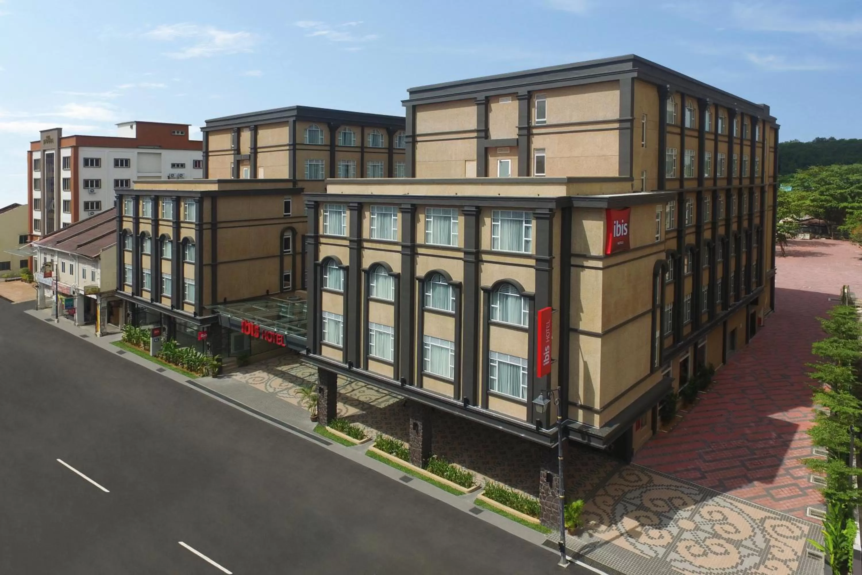 Facade/entrance in Ibis Melaka