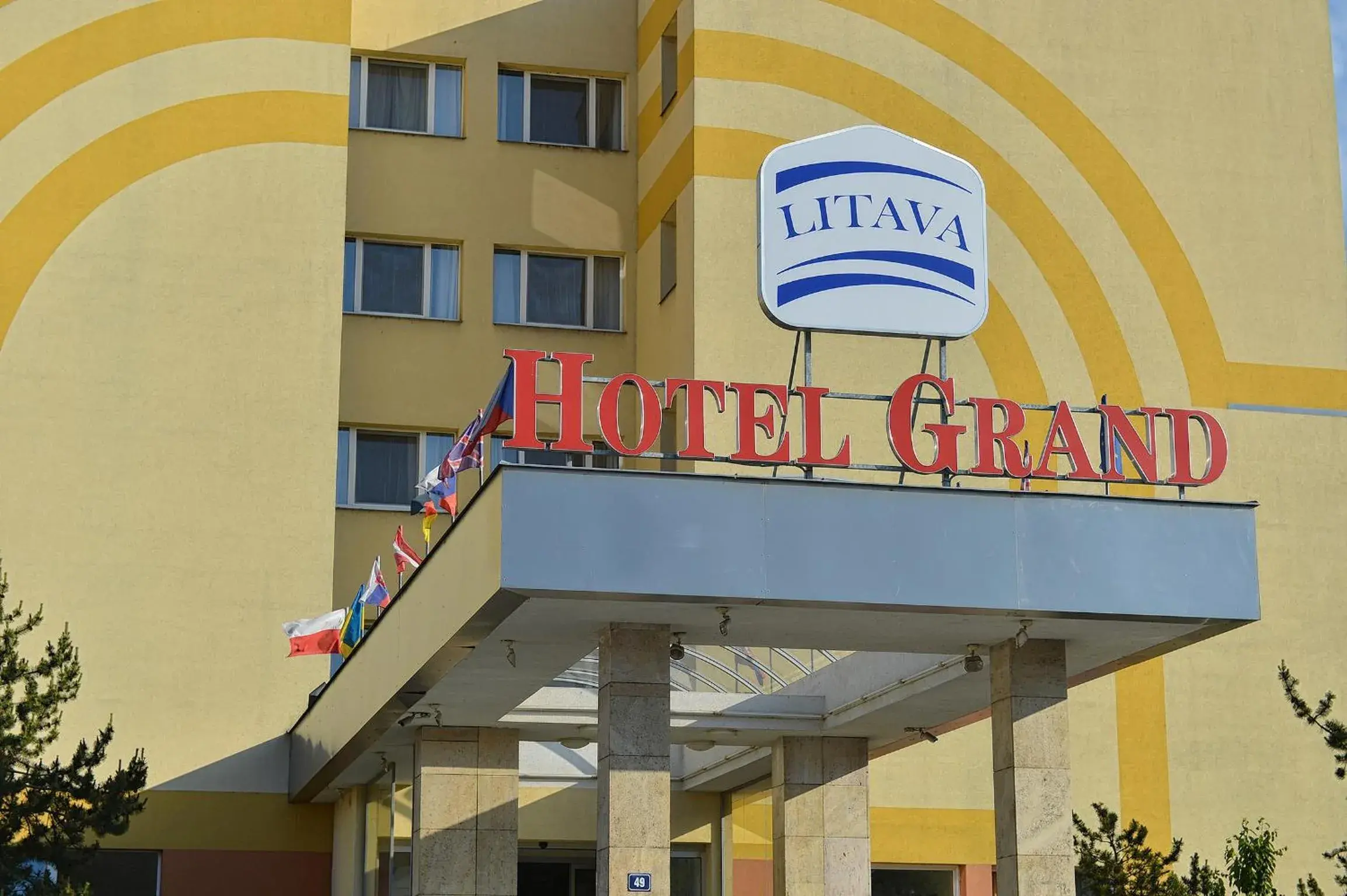 Facade/entrance, Property Building in Hotel Grand Litava Beroun