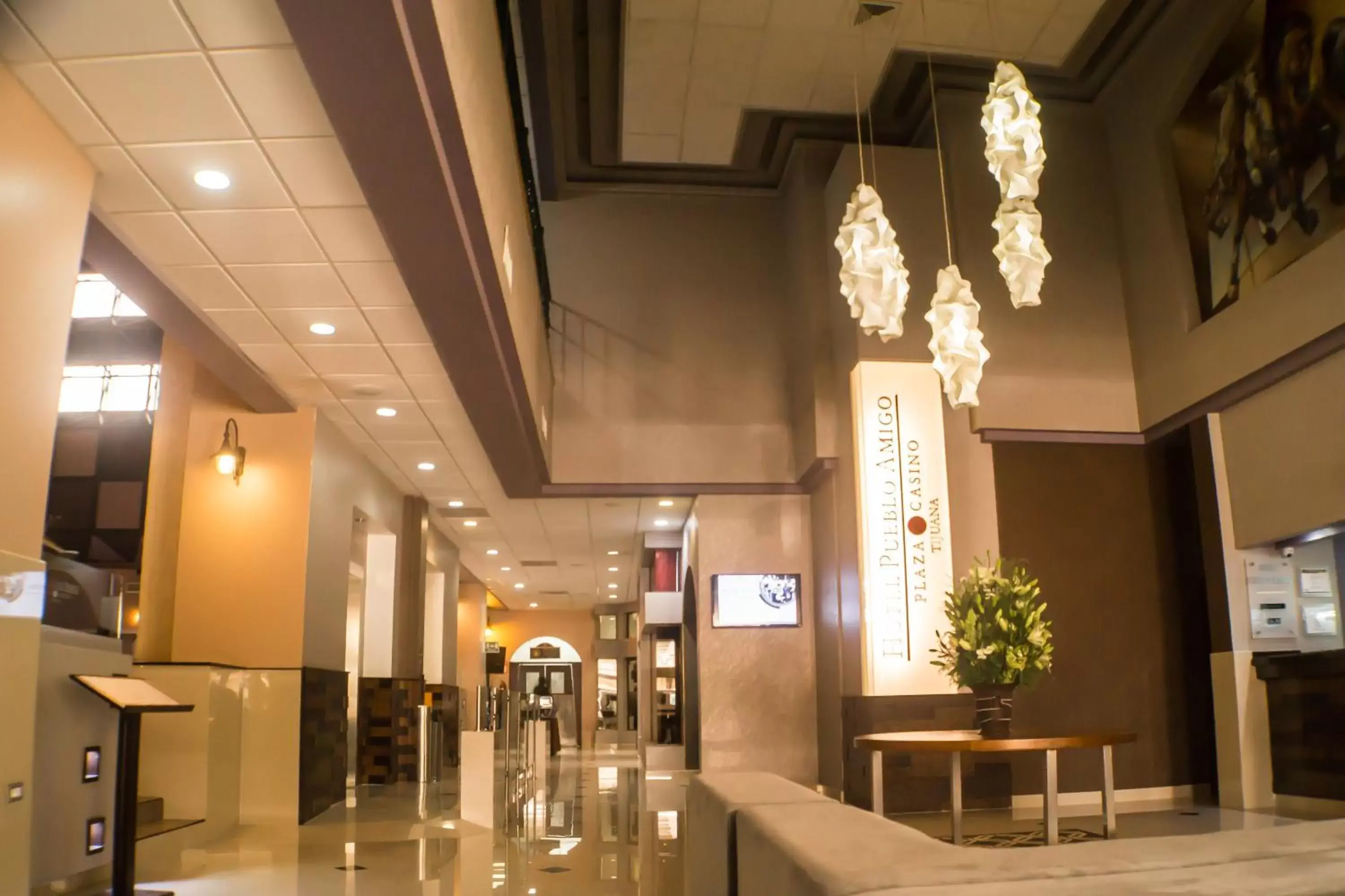 Lobby or reception in Pueblo Amigo Hotel Plaza y Casino