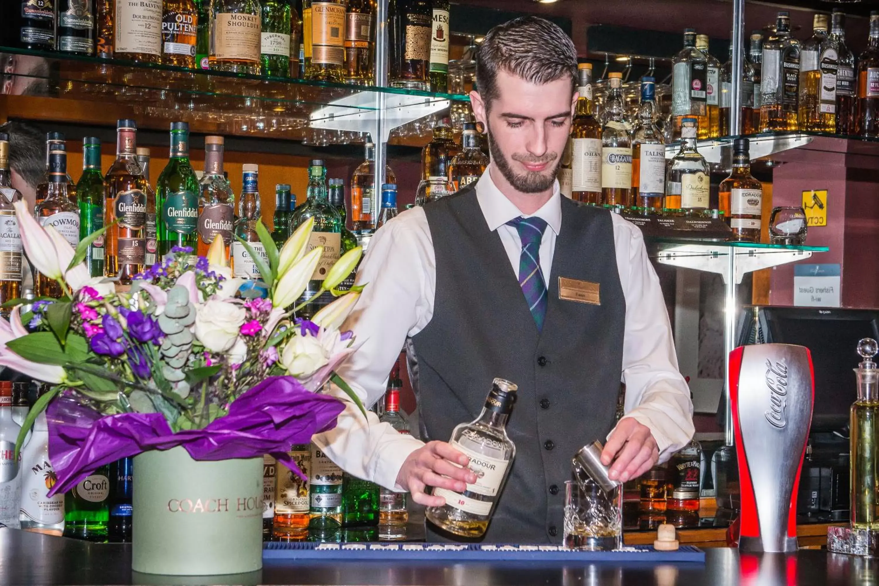 Lounge or bar in Fisher's Hotel Lounge or bar in Fisher's Hotel