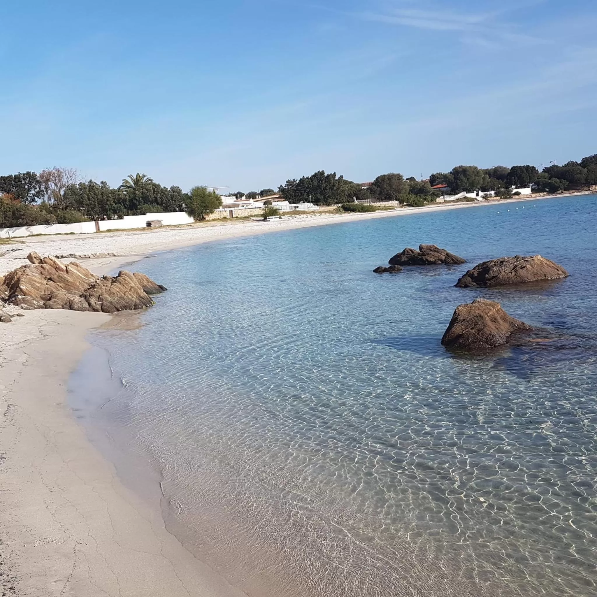 Beach in Domus de Diana