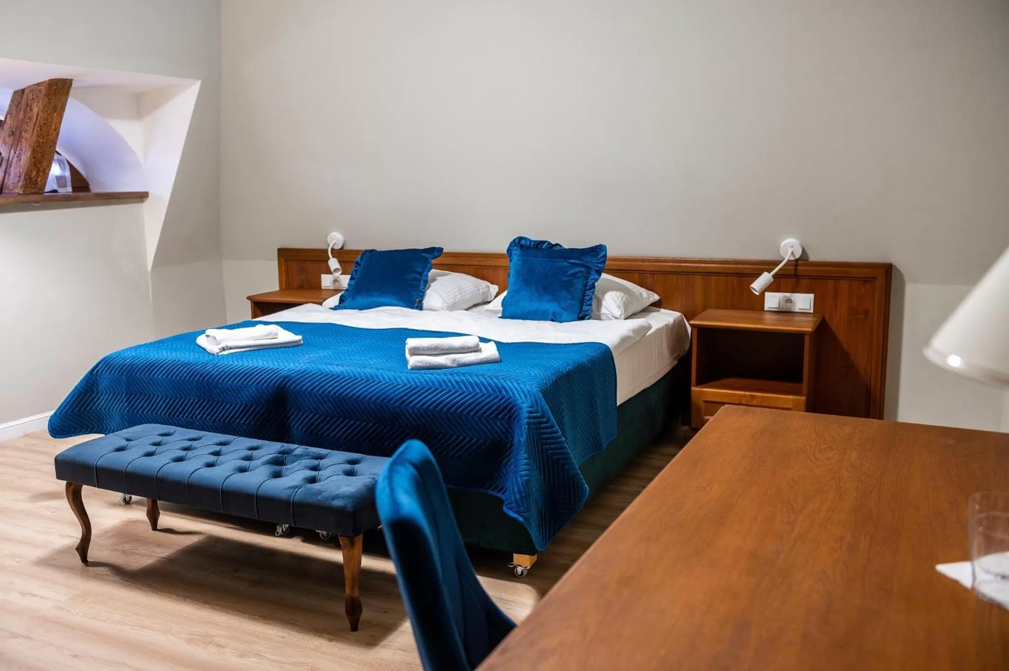 Bed in Hotel Książ