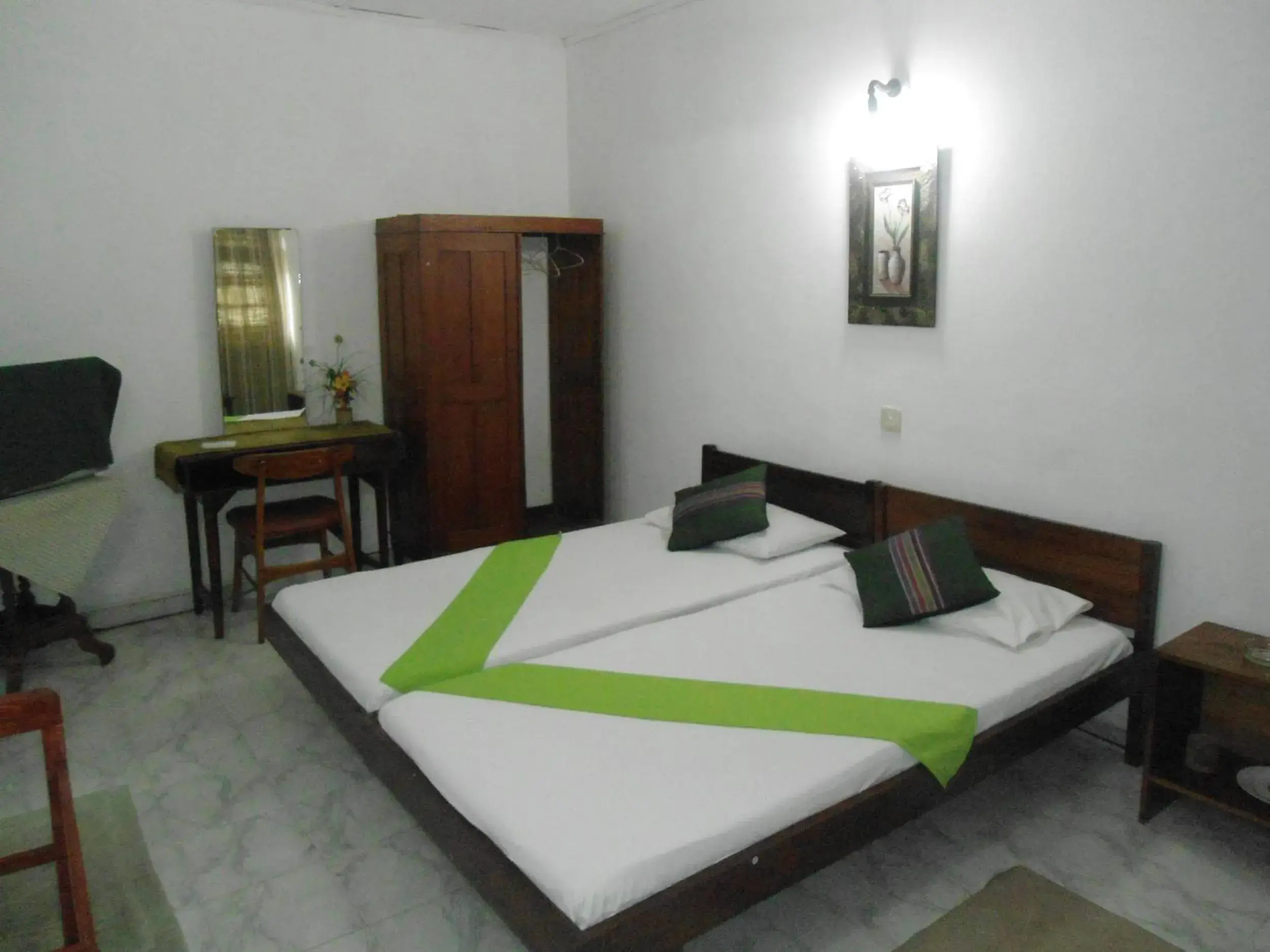 Bed in Ranveli Beach Resort