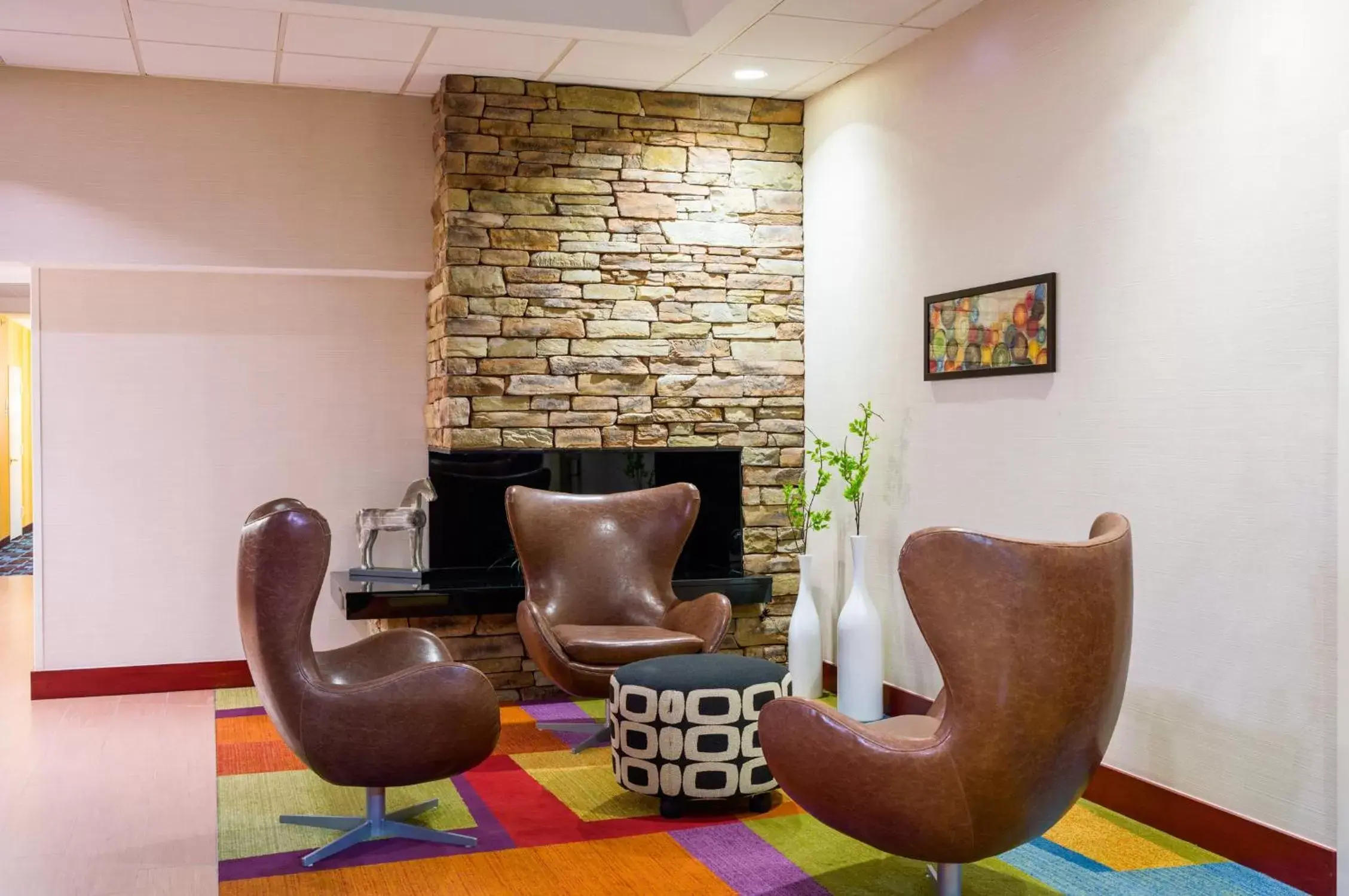 Lobby or reception, Seating Area in Fairfield Inn by Marriott Laurel