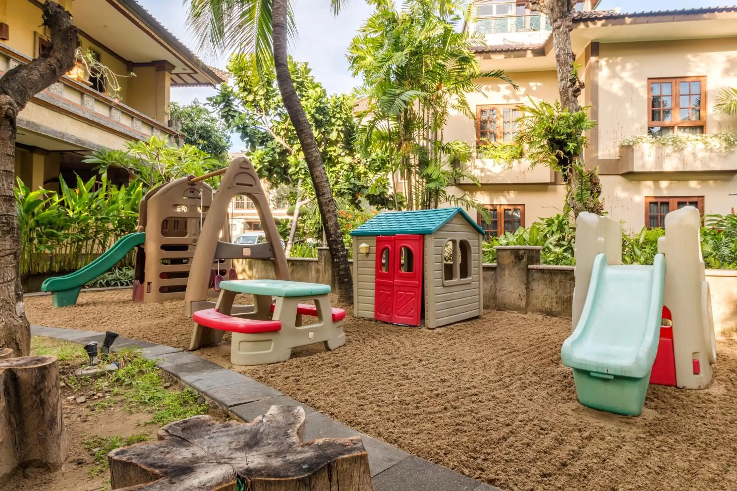 Children play ground, Children's Play Area in Risata Bali Resort & Spa