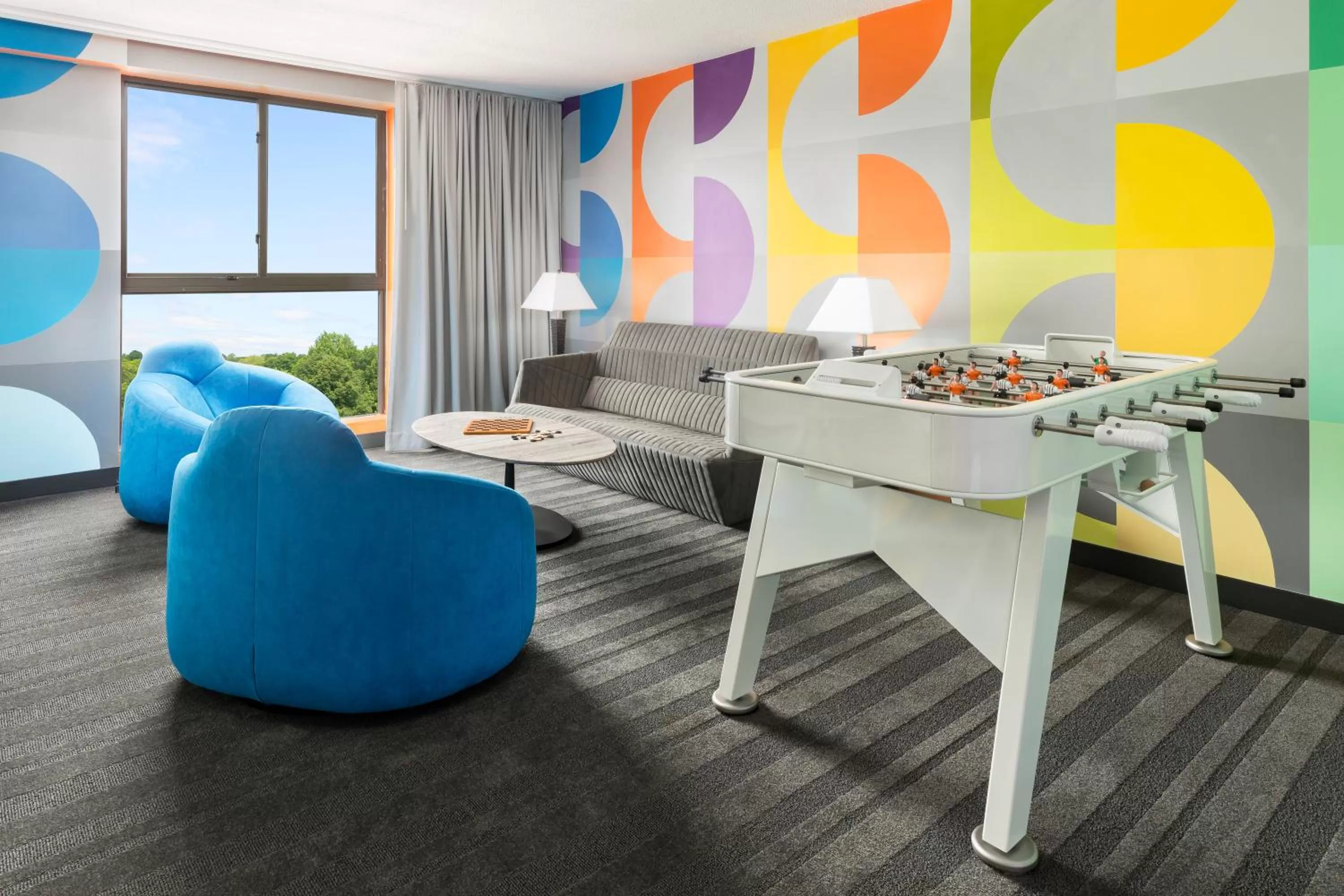 Living room in Studio Allston Hotel Boston