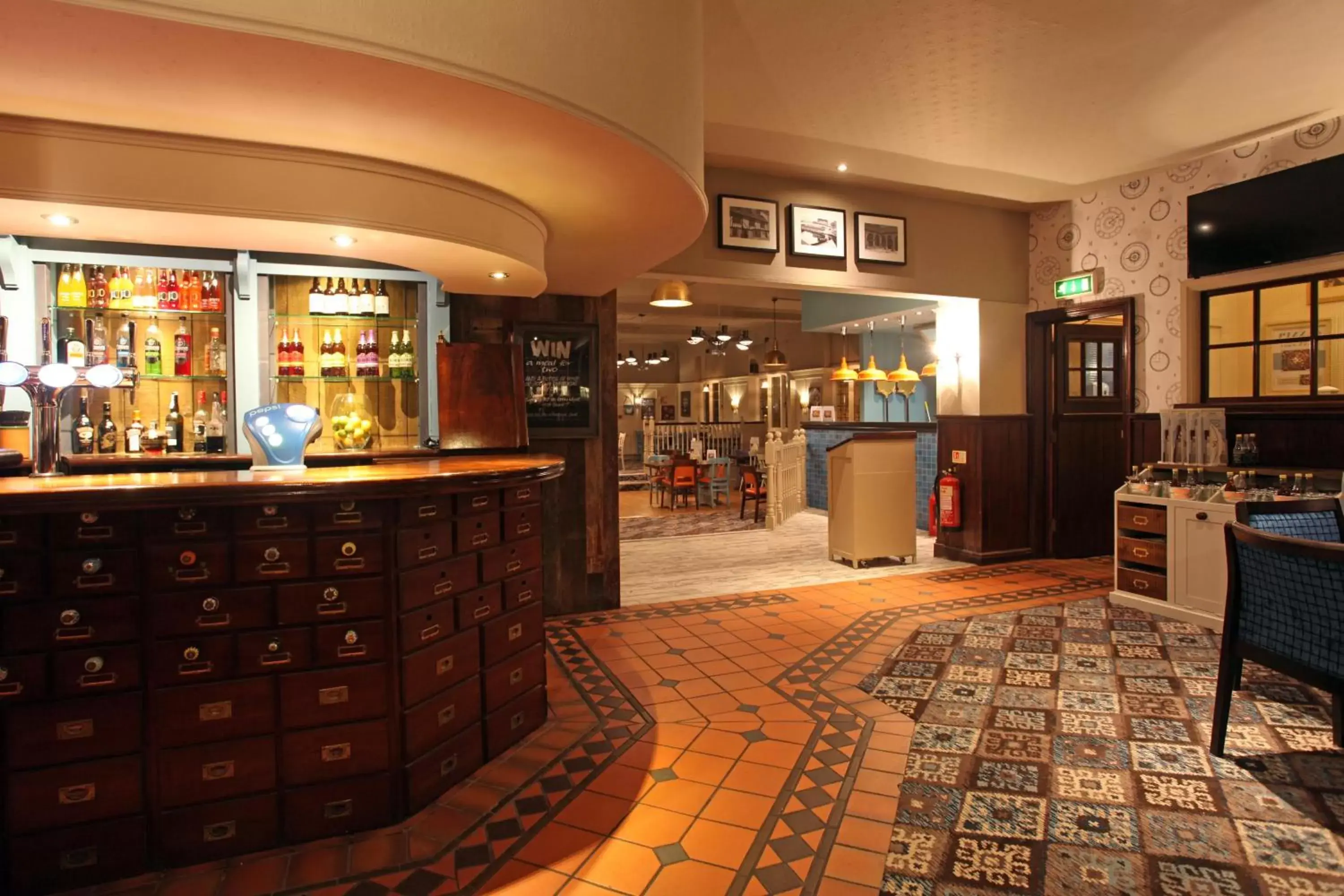 Lounge or bar, Lounge/Bar in Half Moon, Sherborne by Marston's Inns