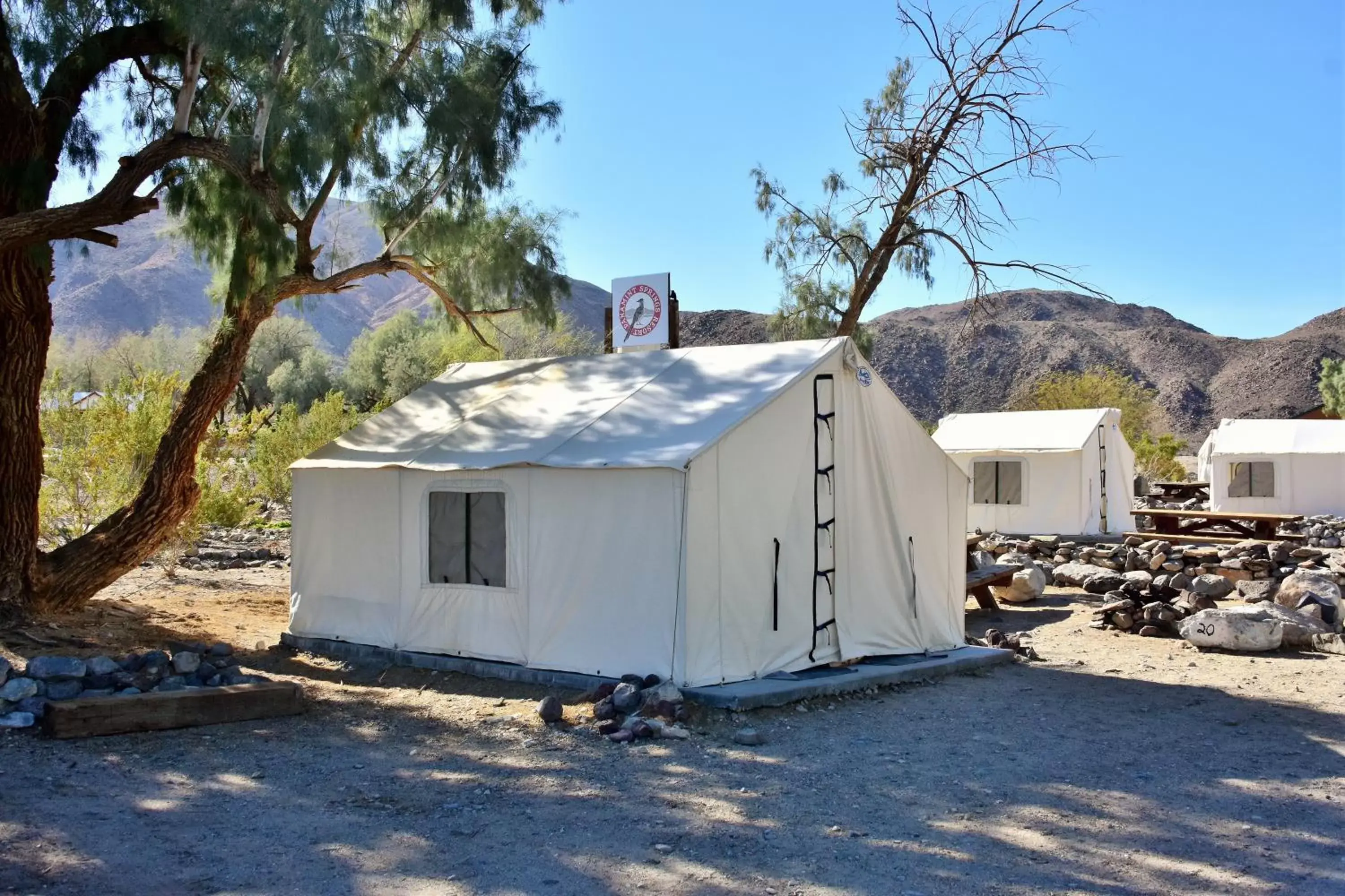 Property Building in Panamint Springs Motel & Tents