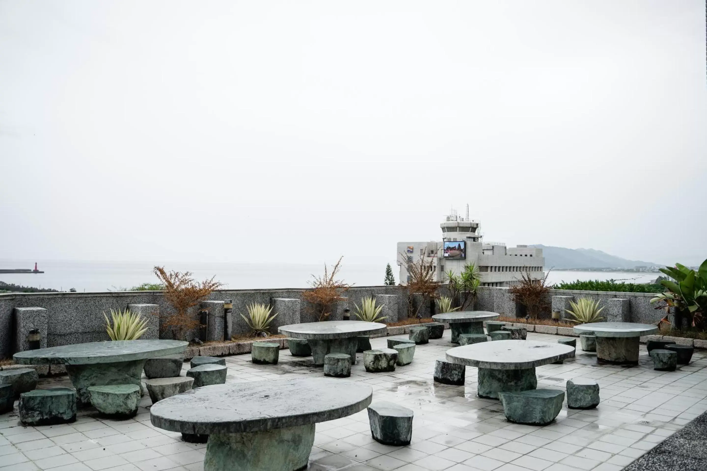 Balcony/Terrace in Ocean Hotel Hualien