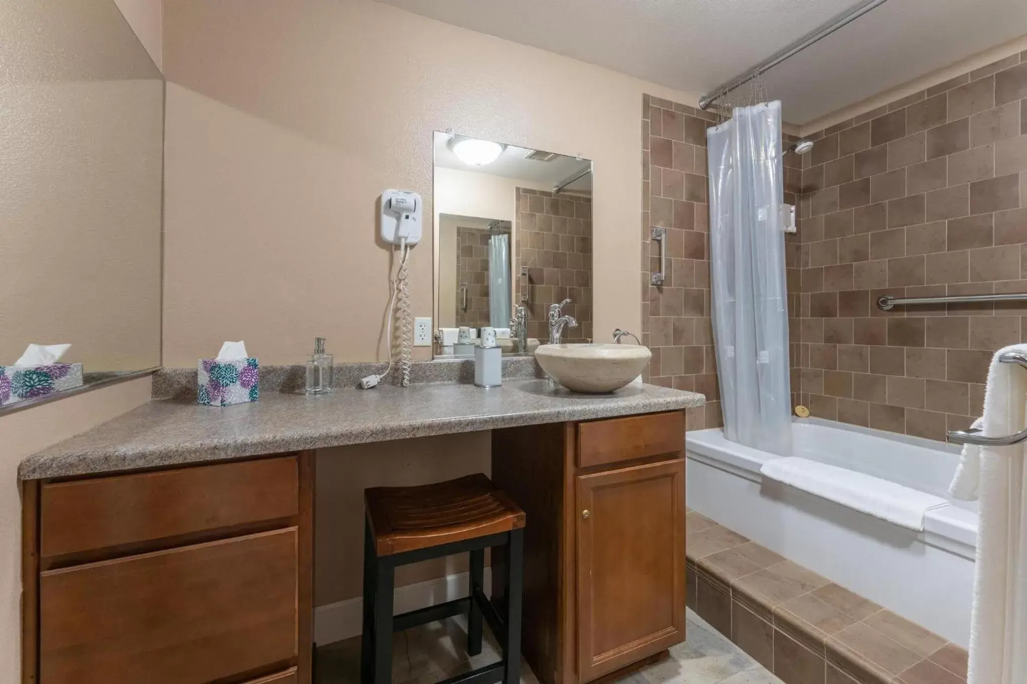 Bathroom in Big Creek Inn