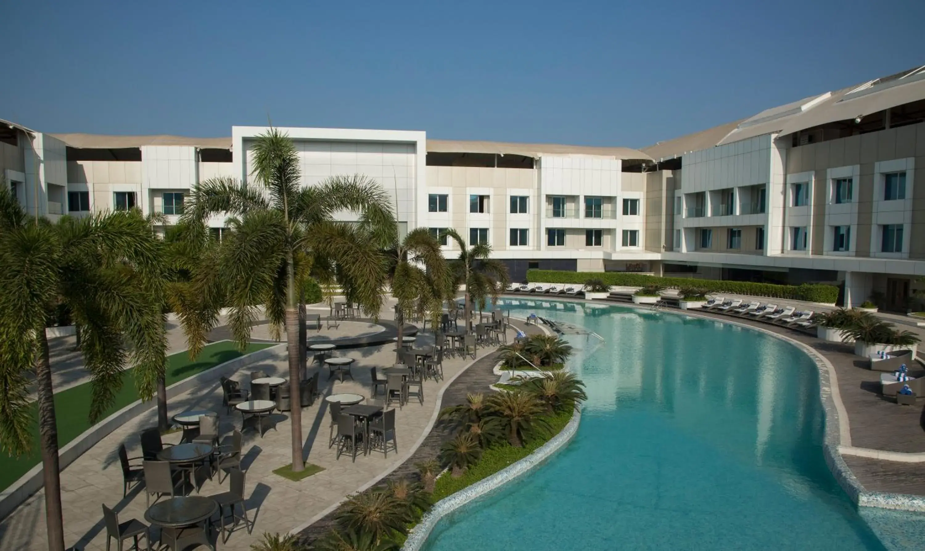 Swimming pool, Pool View in The Deltin Hotel