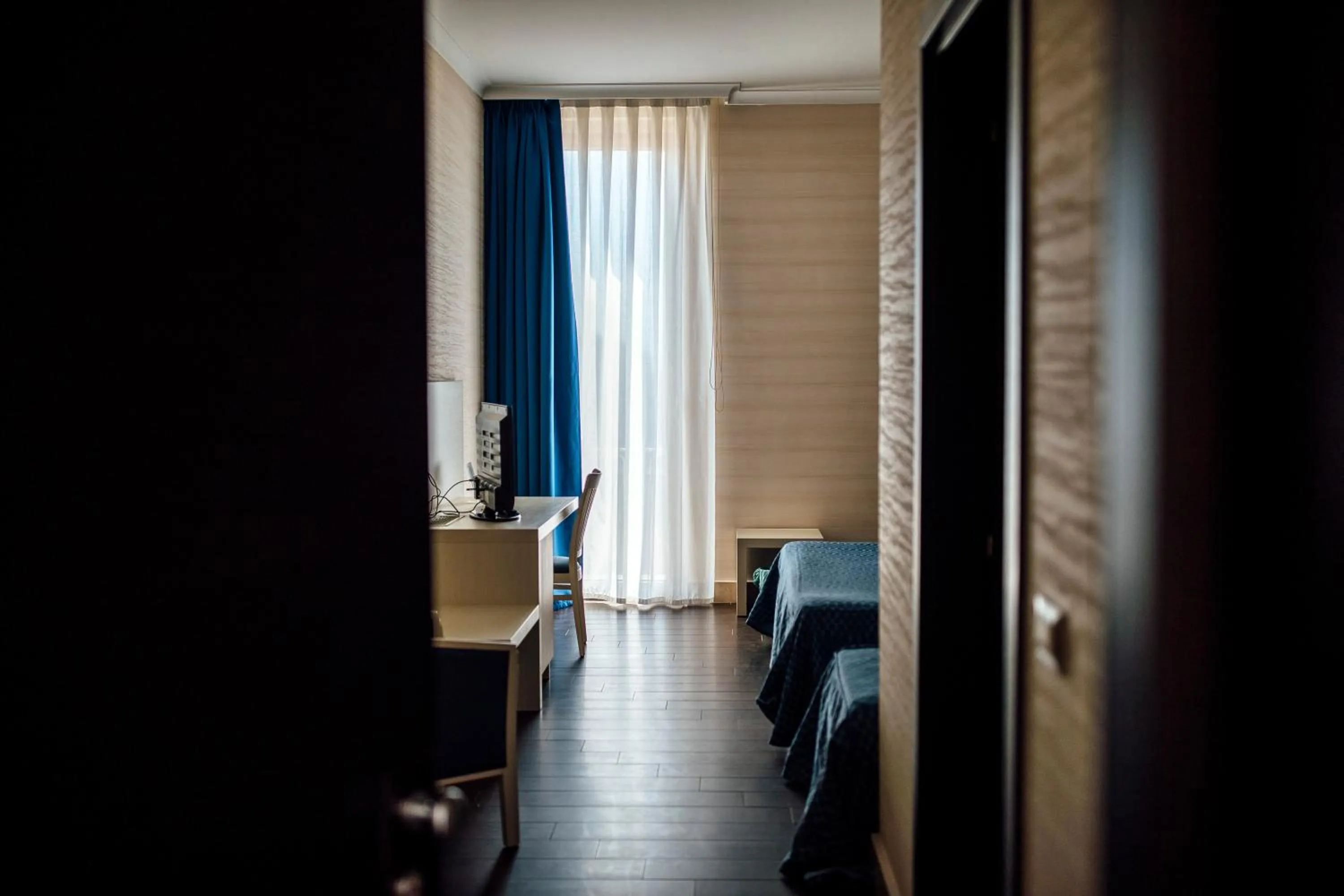 Bed in Hotel Palazzo Giancola