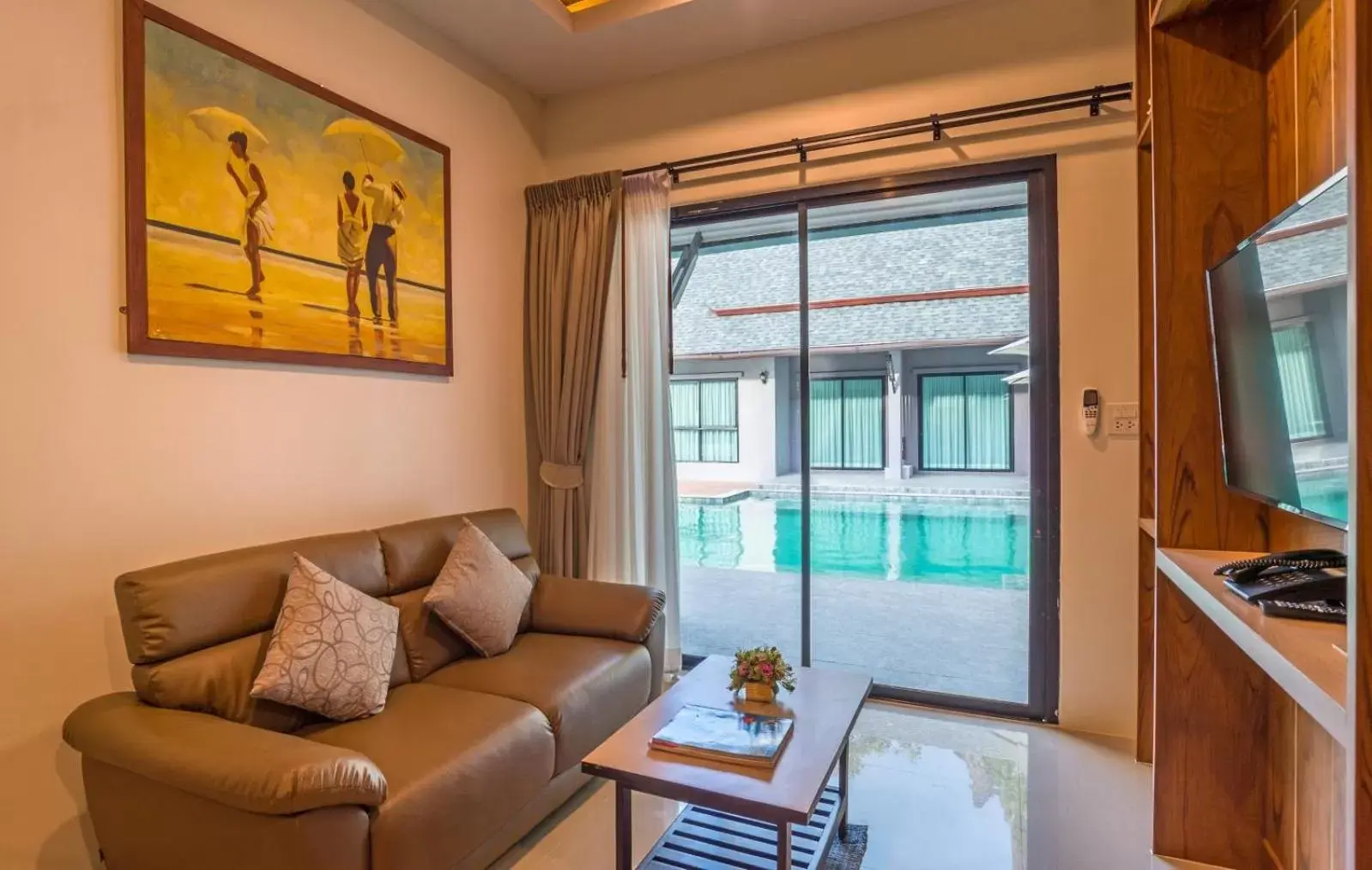 Living room in The Scene Cliff View Villas Living room in The Scene Cliff View Villas