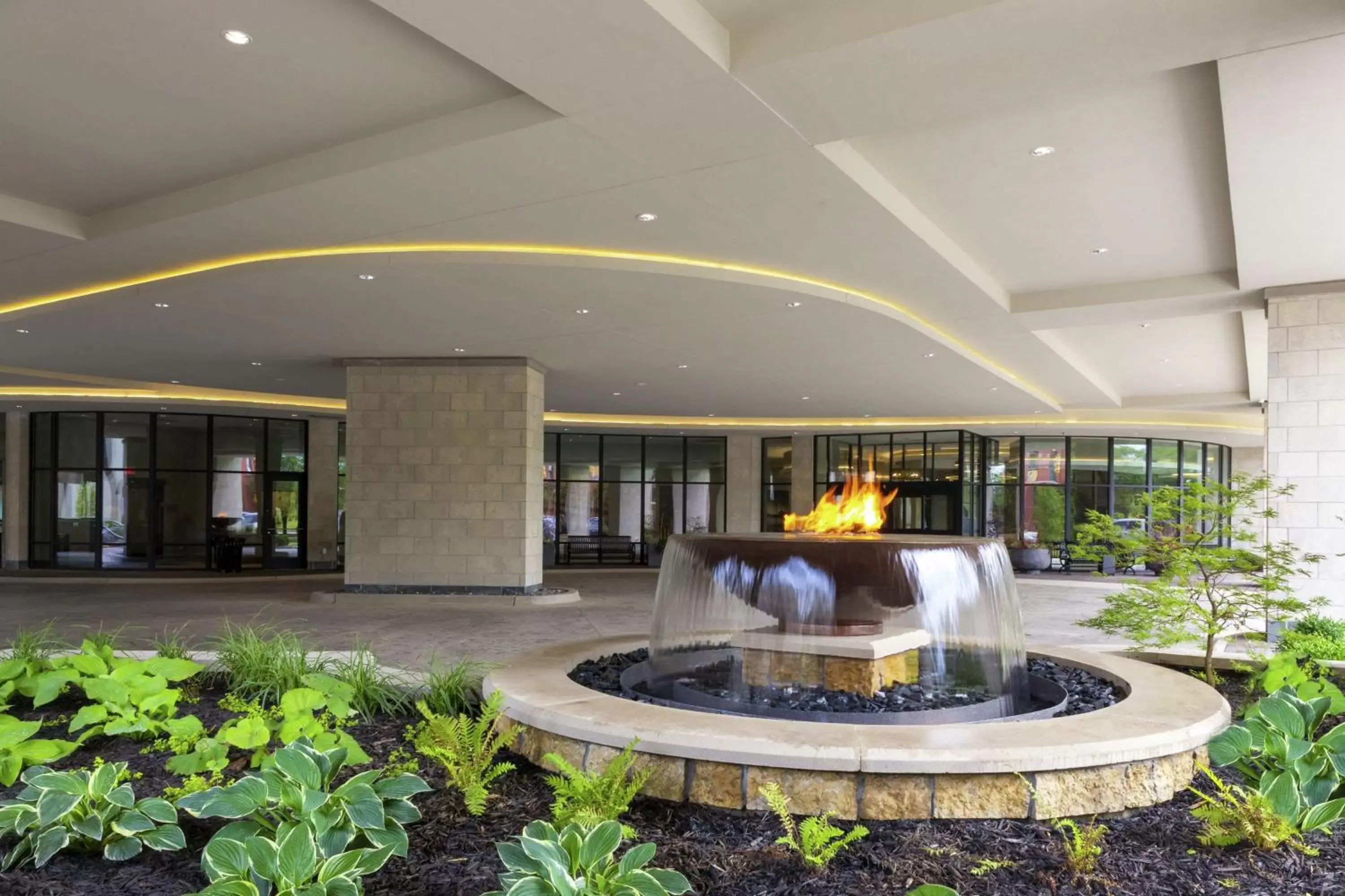 Lobby or reception in Embassy Suites By Hilton Grand Rapids Downtown