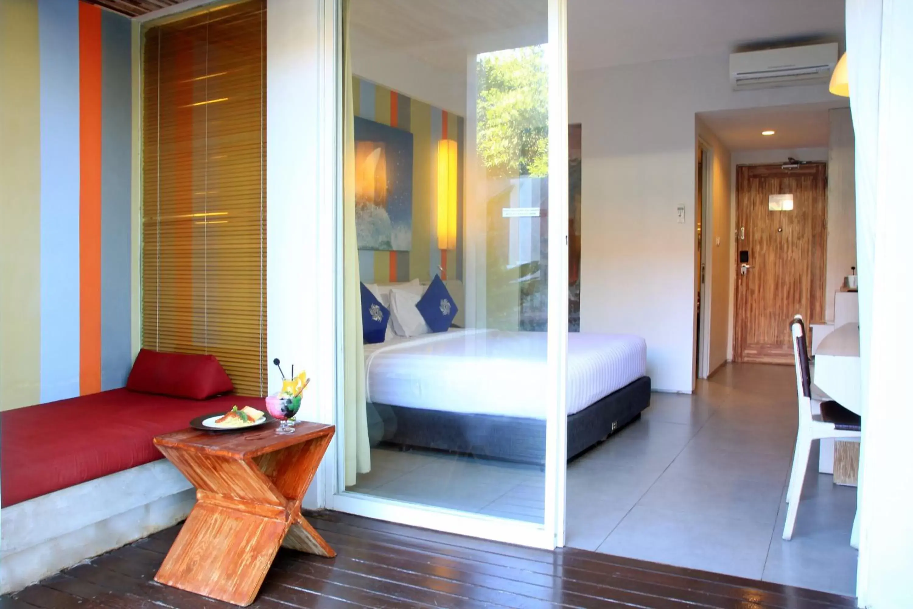 Balcony/Terrace, Bed in Bliss Surfer Legian