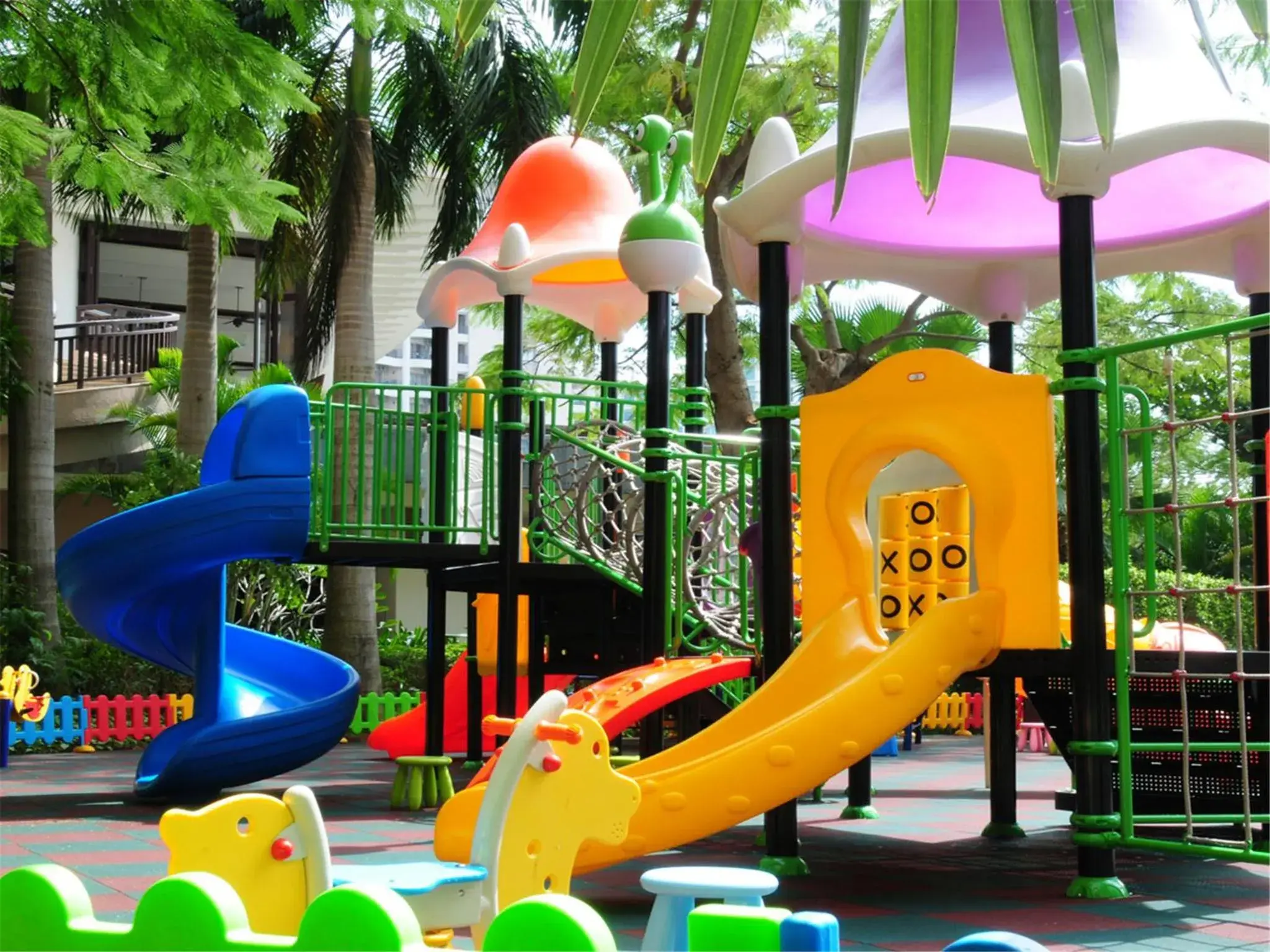 Children play ground, Water Park in Howard Johnson Resort Sanya Bay