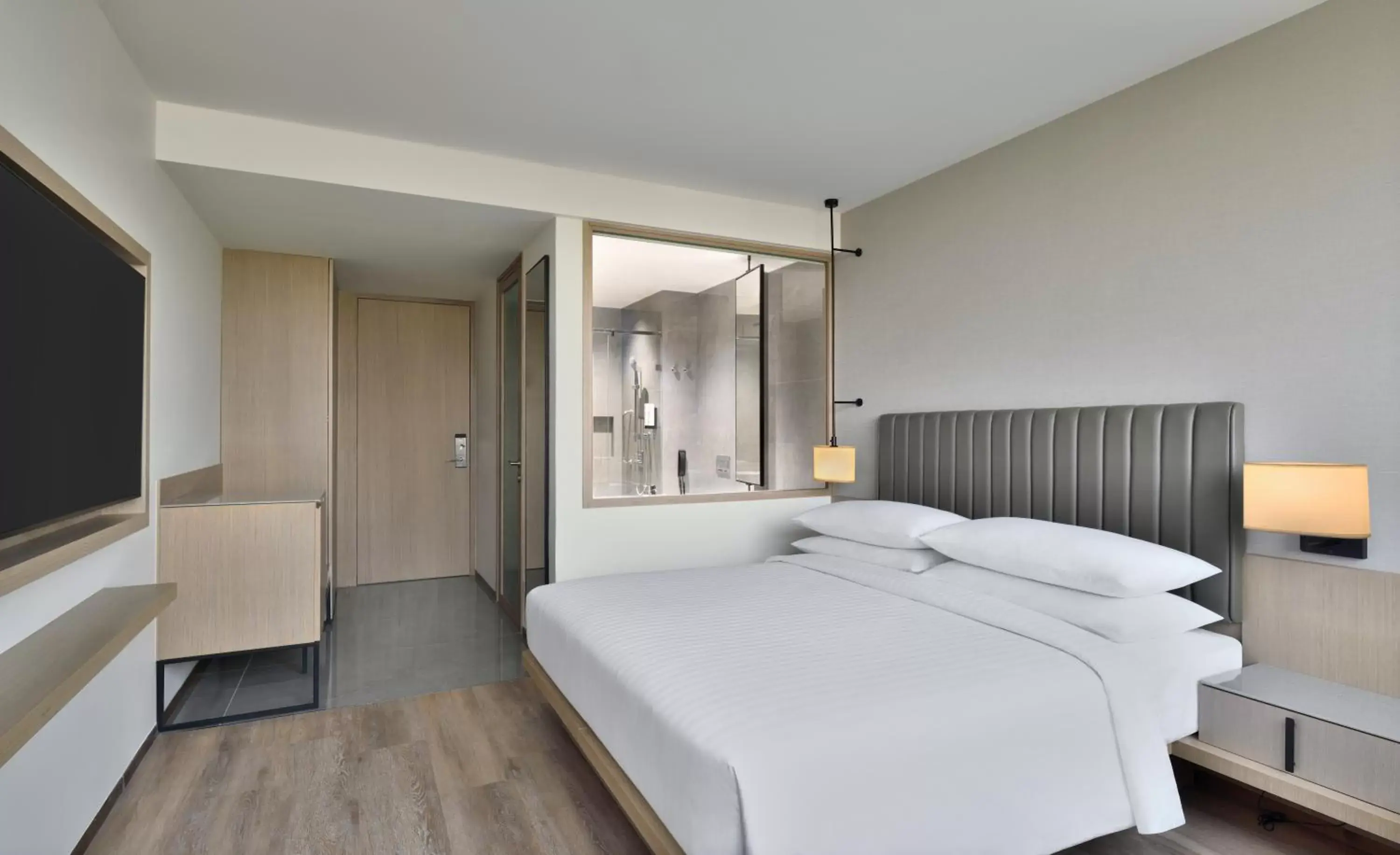 Bedroom, Bed in Fairfield by Marriott Vadodara