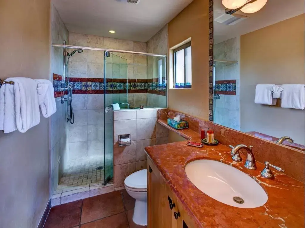 Bathroom in Hacienda del Sol Guest Ranch Resort