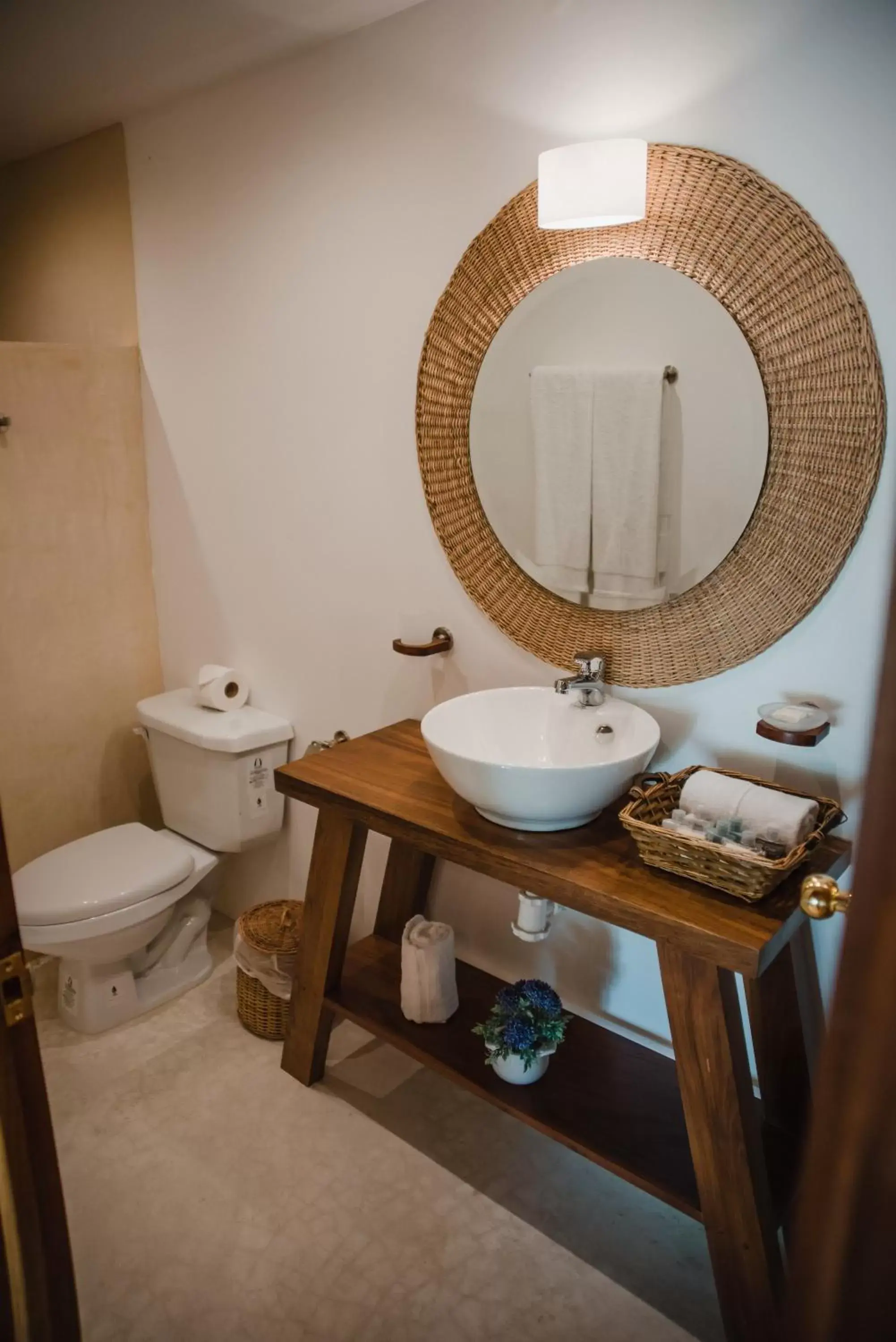 Bathroom in Hotel CasaBakal - A pie de Laguna - Bacalar