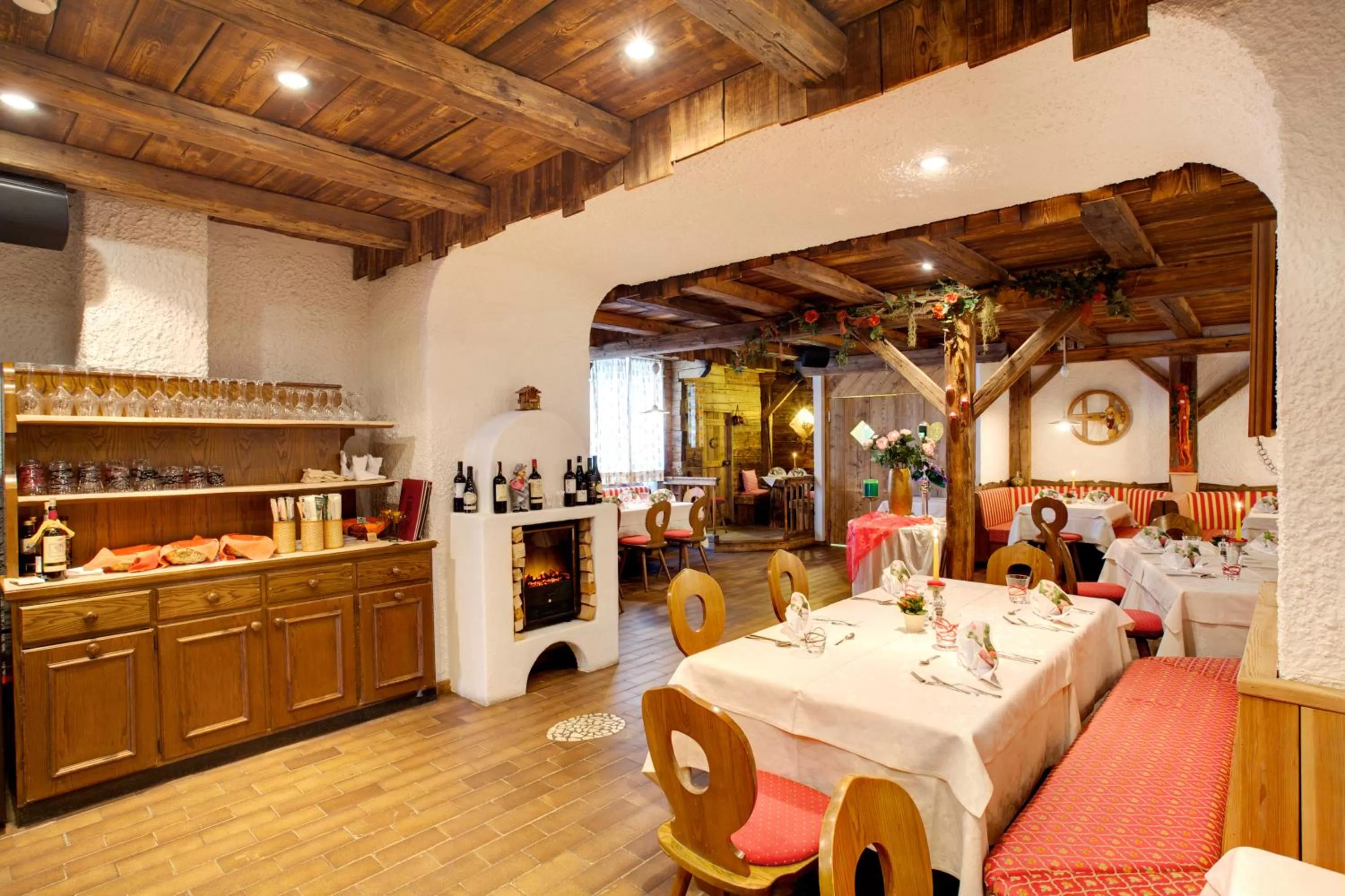Restaurant/places to eat in Hotel Castel Latemar