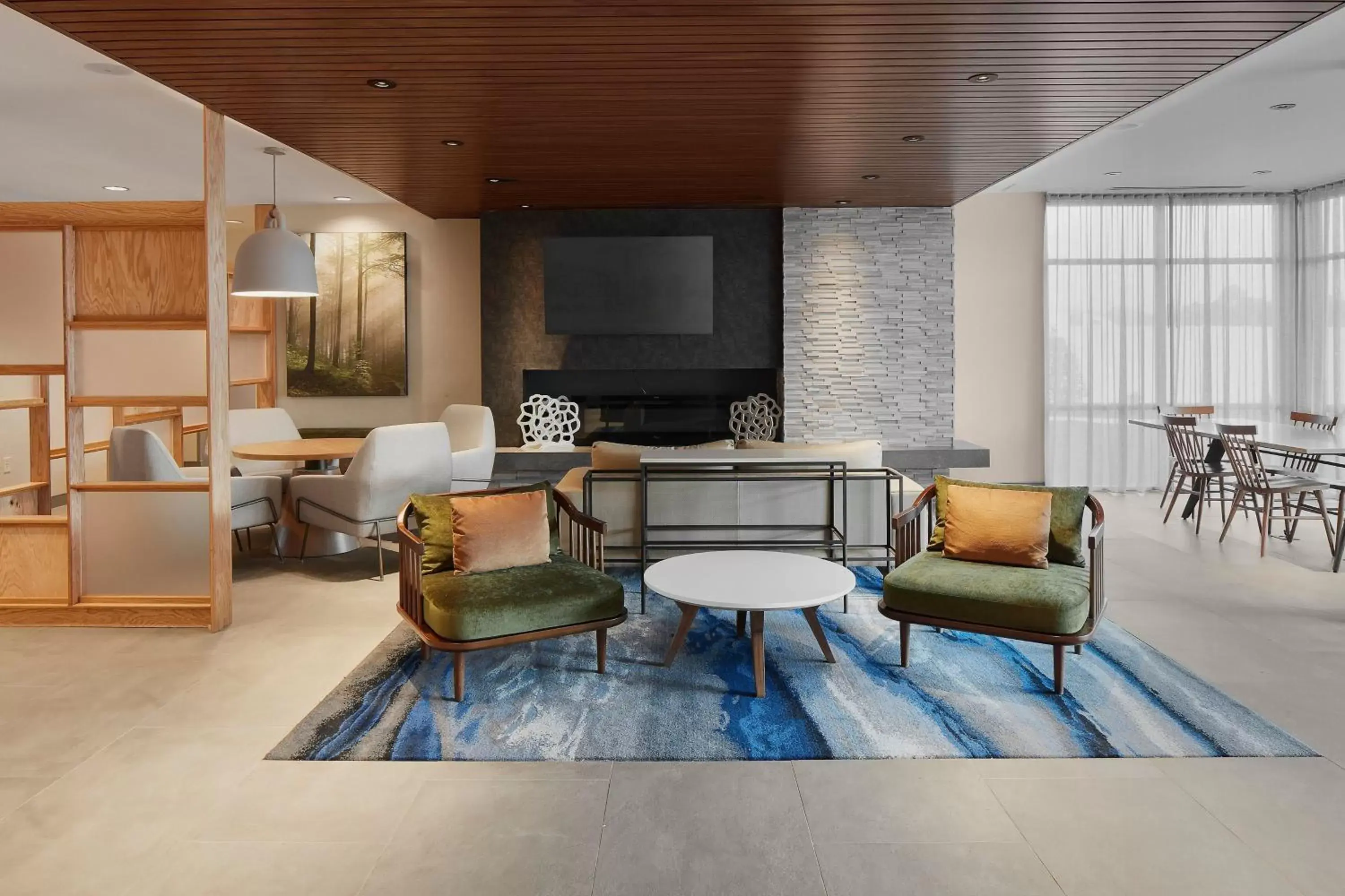 Lobby or reception, Seating Area in Fairfield Inn & Suites by Marriott Stony Creek