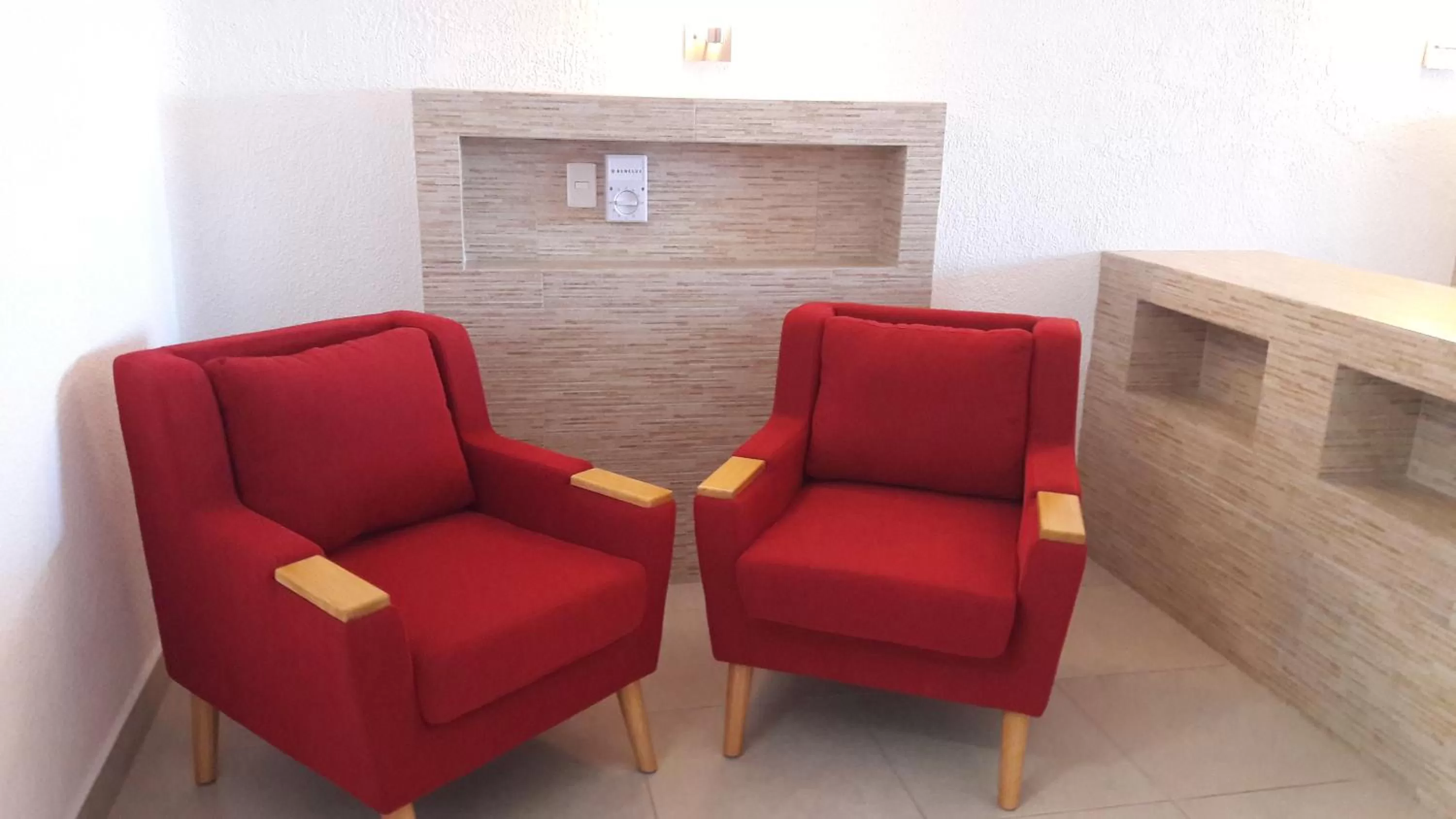 Seating area in Pelicano Inn Playa del Carmen - Beachfront Hotel