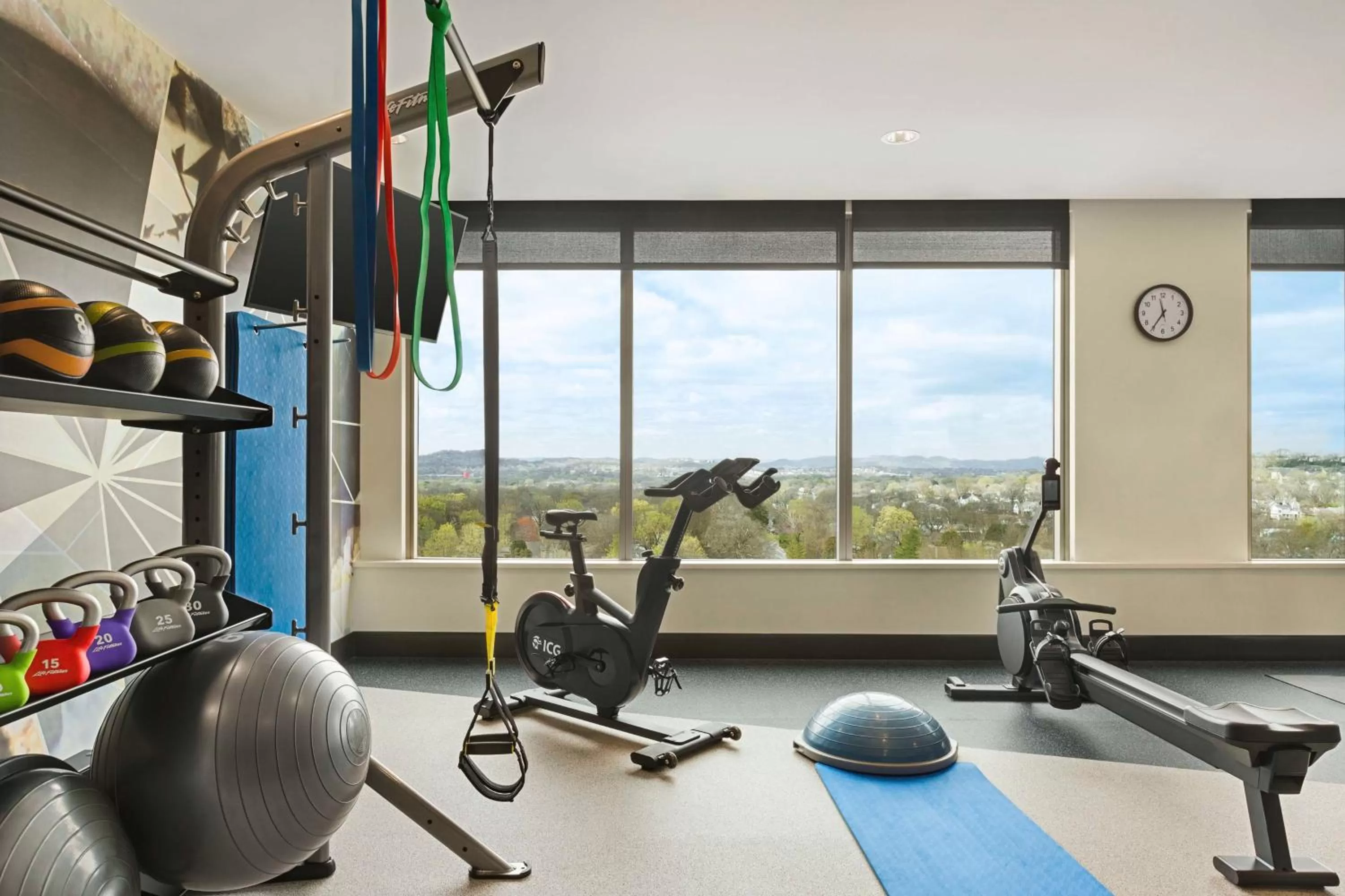 Fitness centre/facilities in Home2 Suites By Hilton Nashville West End Avenue