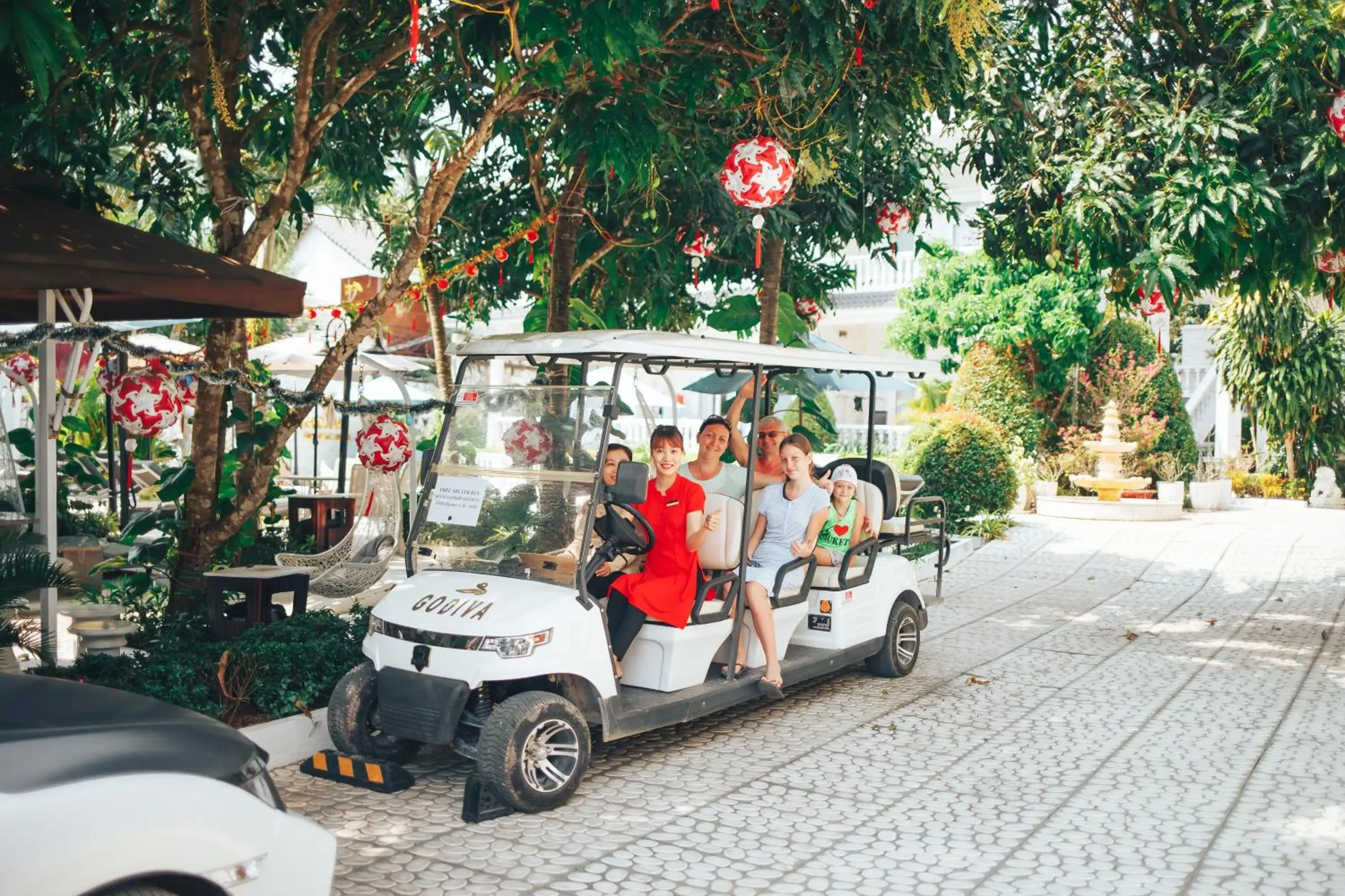 Natural landscape in Godiva Villa Phu Quoc