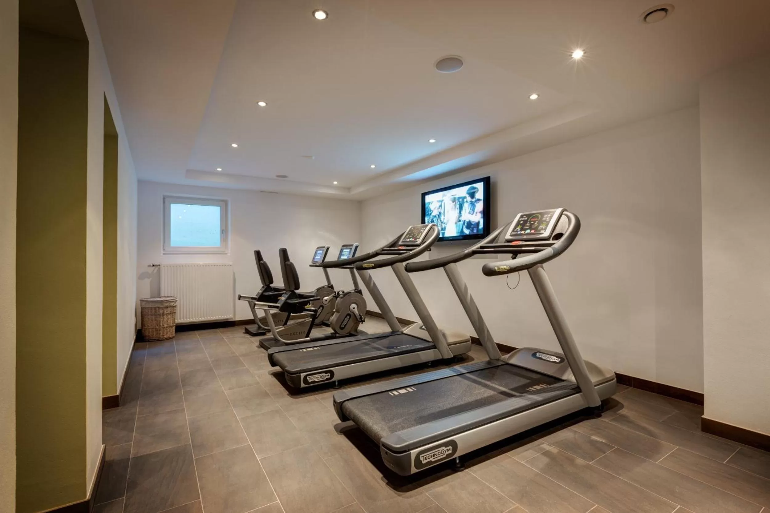 Fitness centre/facilities in Obermühle 4*S Boutique Resort