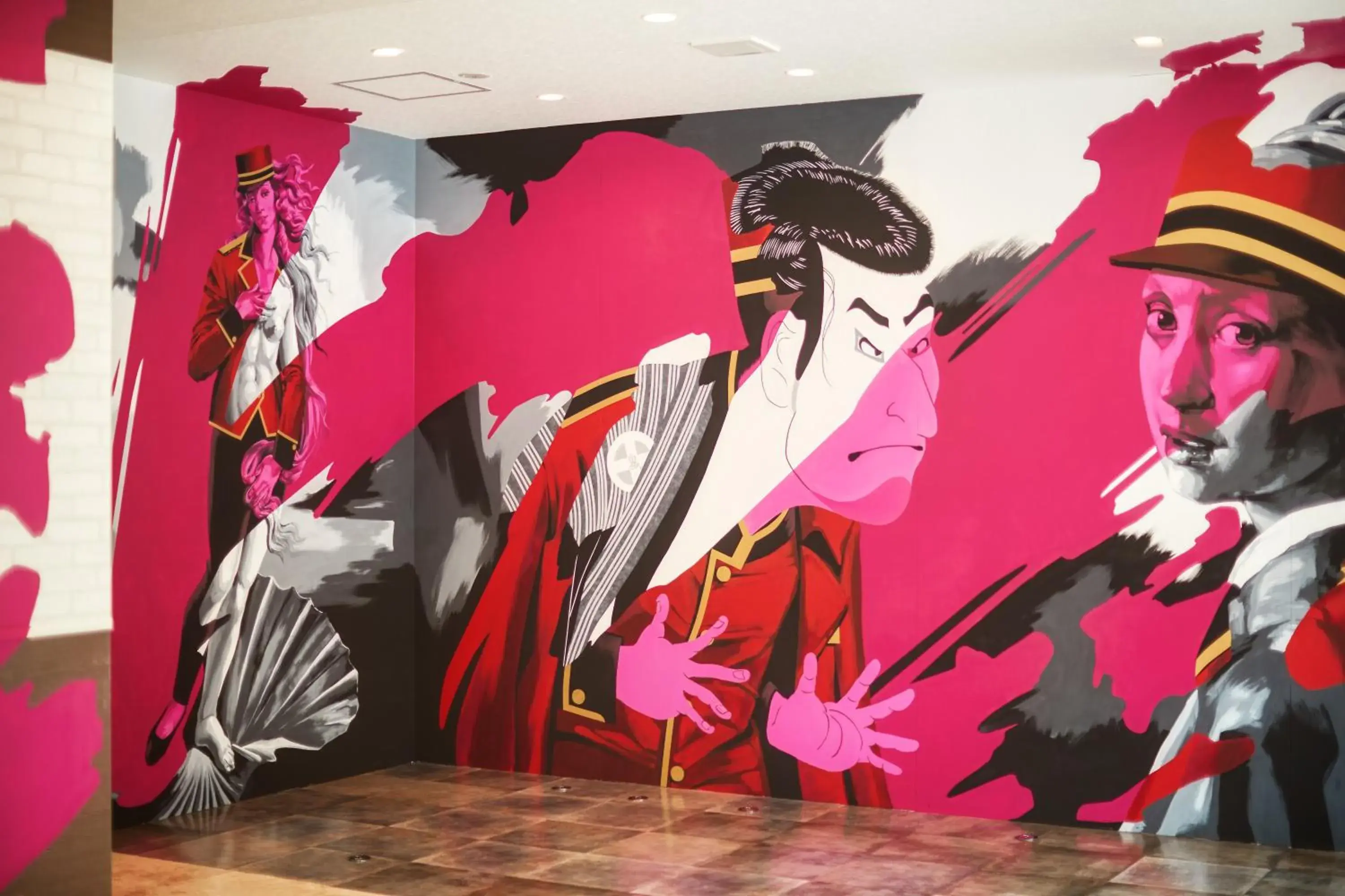 Lobby or reception in New Normal Hotel in NAMINOUE ニューノーマルホテルイン波の上 Lobby or reception in New Normal Hotel in NAMINOUE ニューノーマルホテルイン波の上