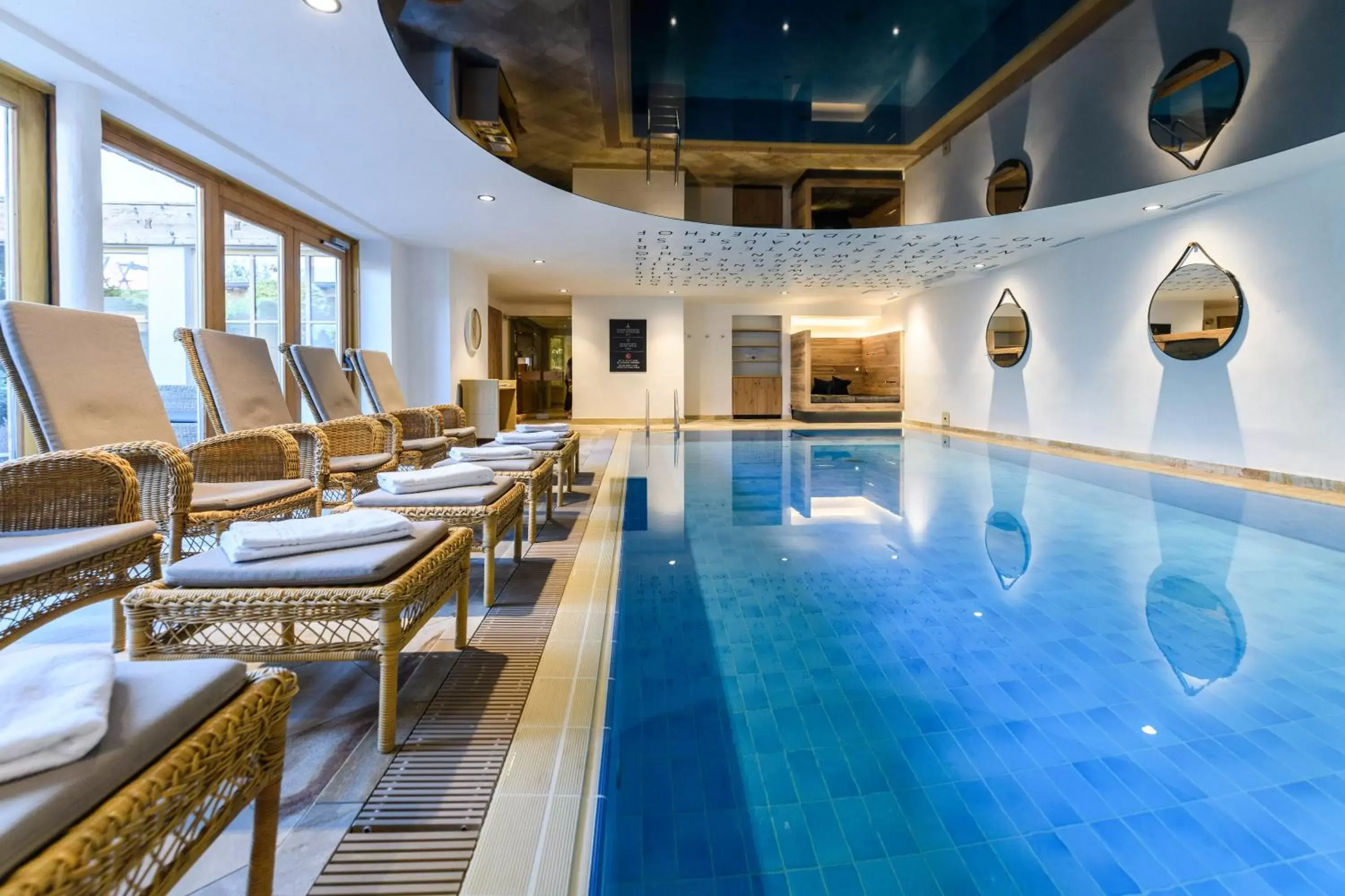 Public Bath, Swimming Pool in Hotel Staudacherhof History & Lifestyle