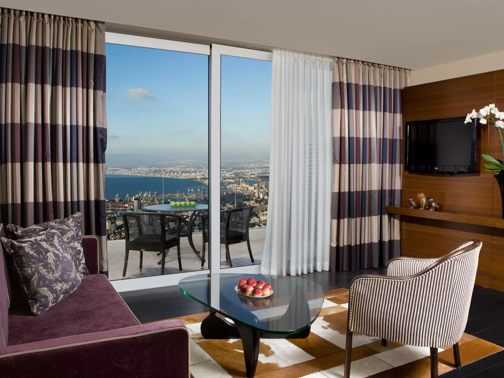 View (from property/room) in Dan Carmel Haifa