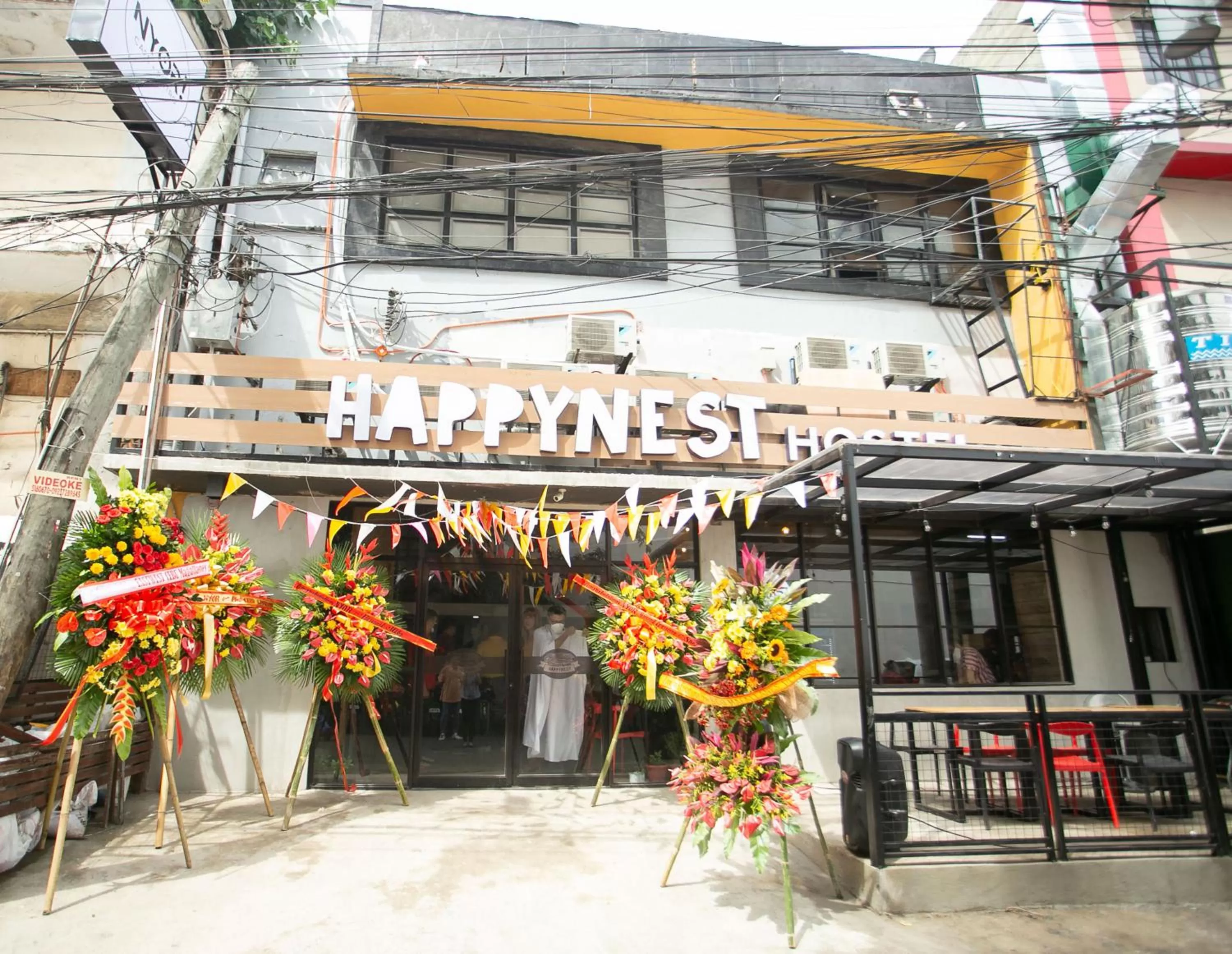Property building in HappyNest Hostel Cebu