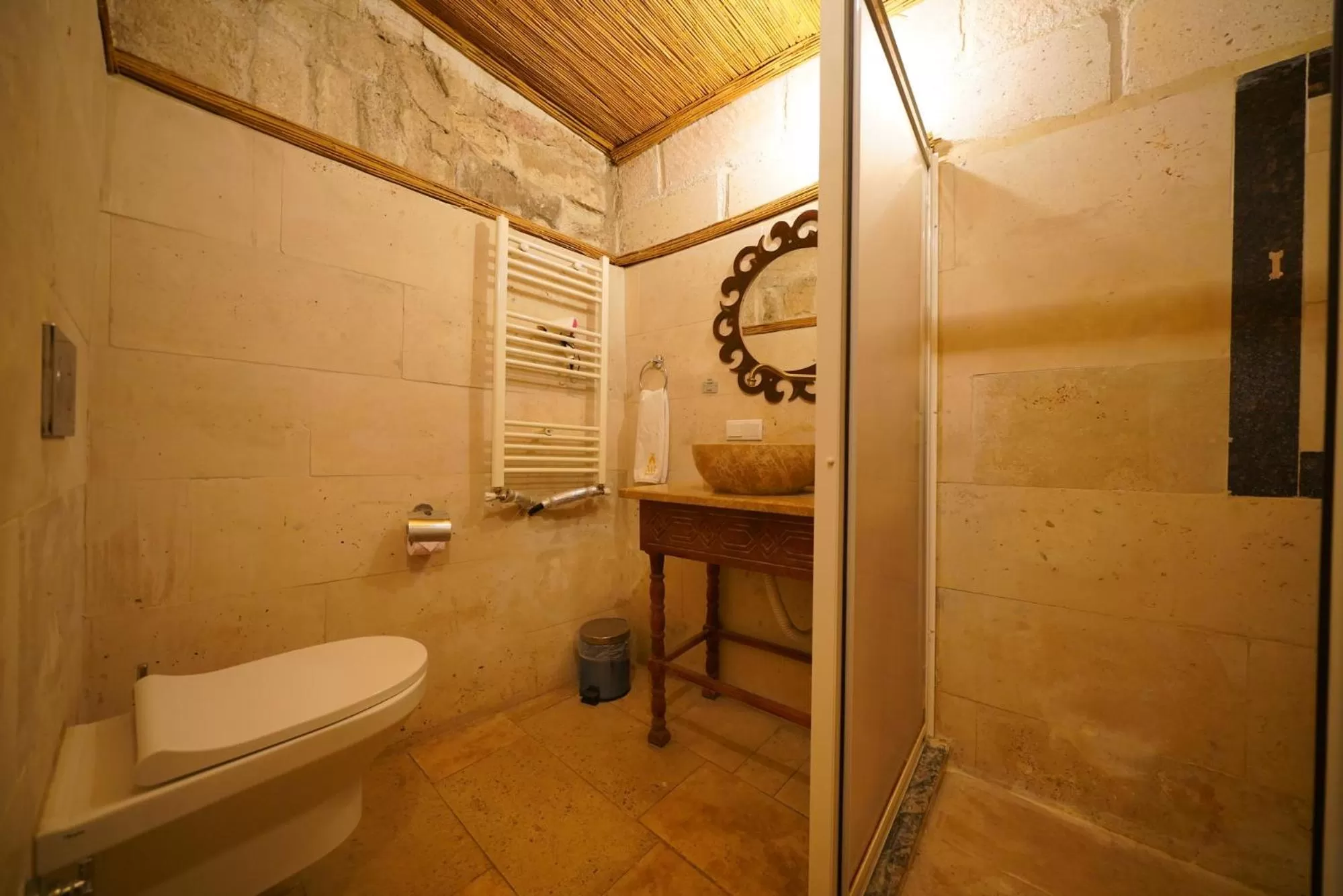 Shower in Cappadocia Nar Cave House & Swimming Pool