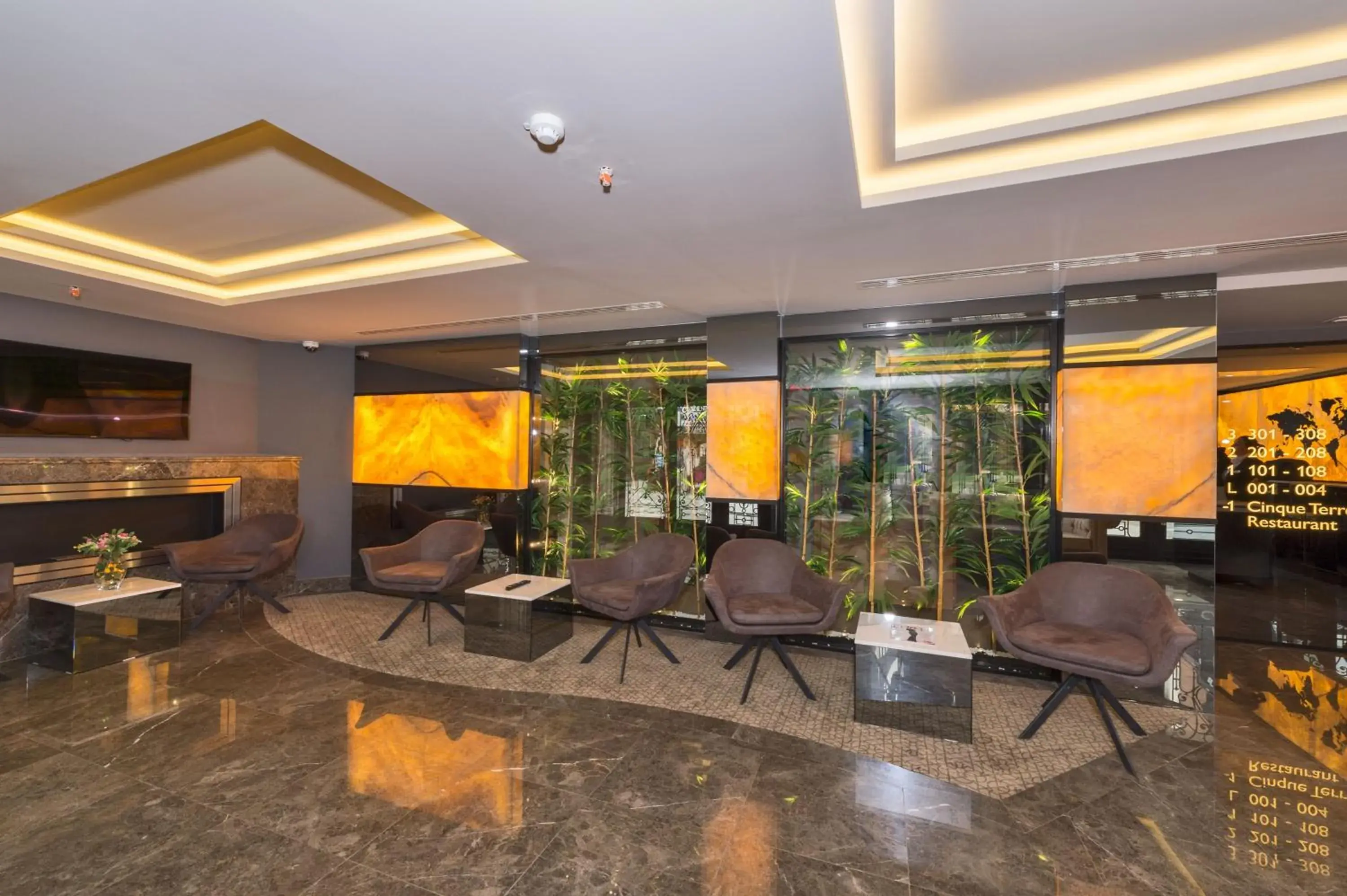 Lobby or reception in Hotel Genova