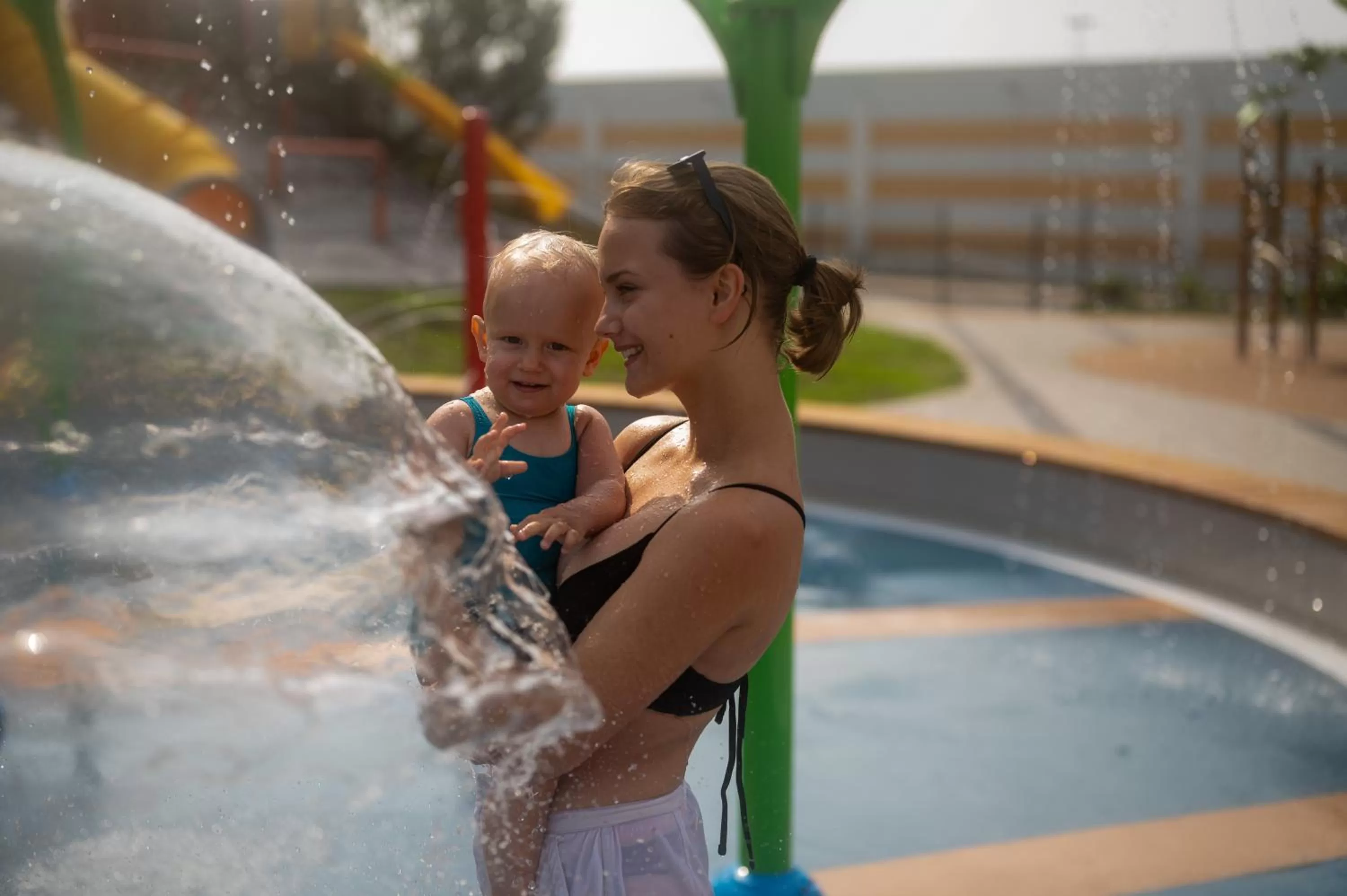 Children play ground in Hotel Swing