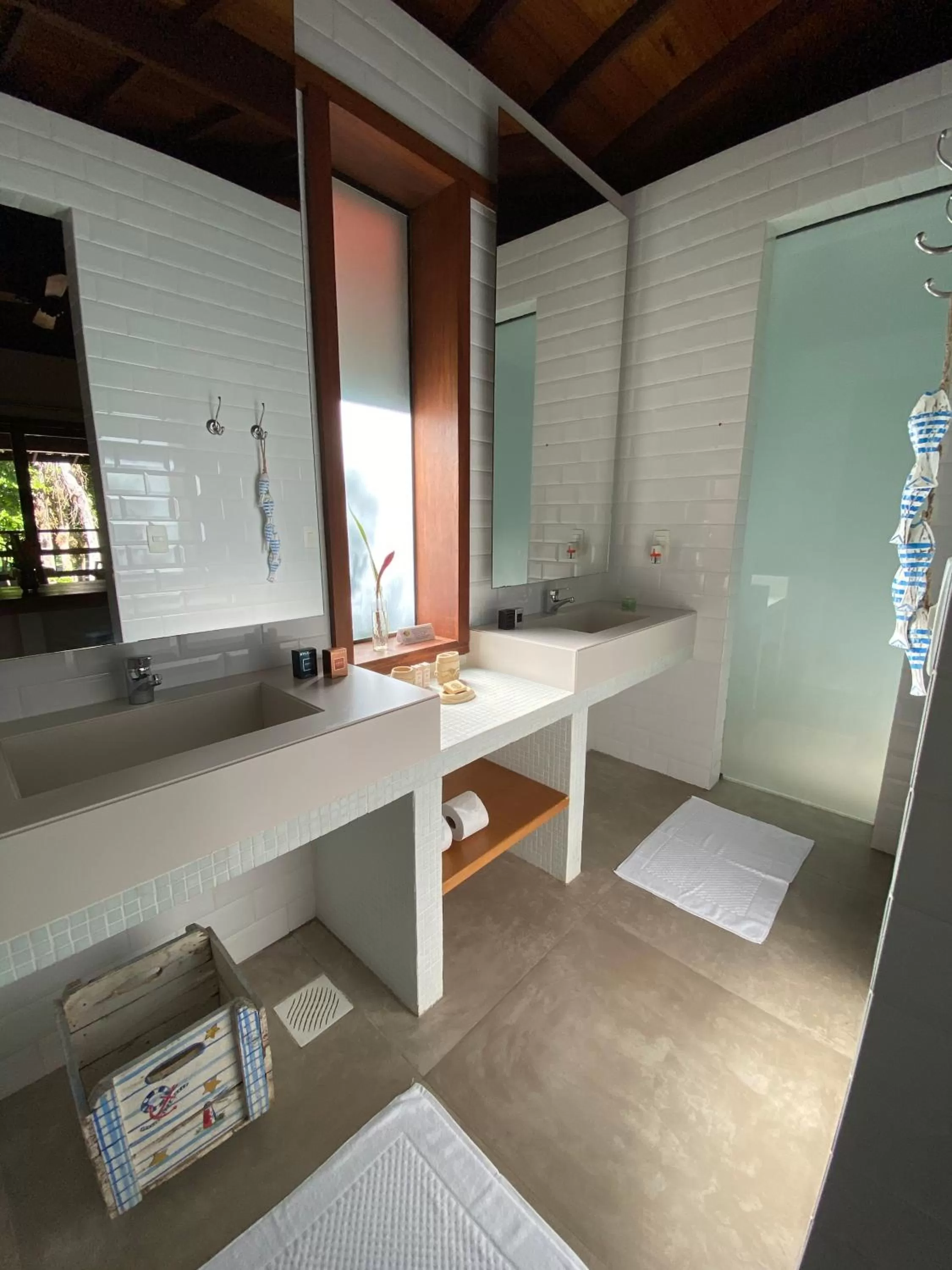 Bathroom in Pousada Sitio da Bia