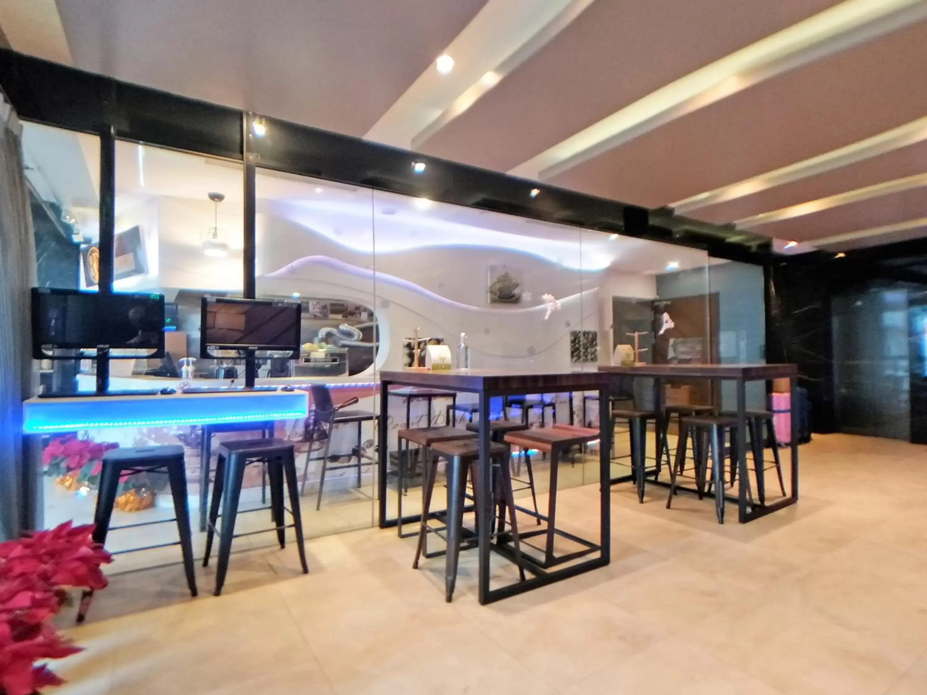 Lobby or reception, Restaurant/Places to Eat in Beauty Hotels Taipei - Hotel B6