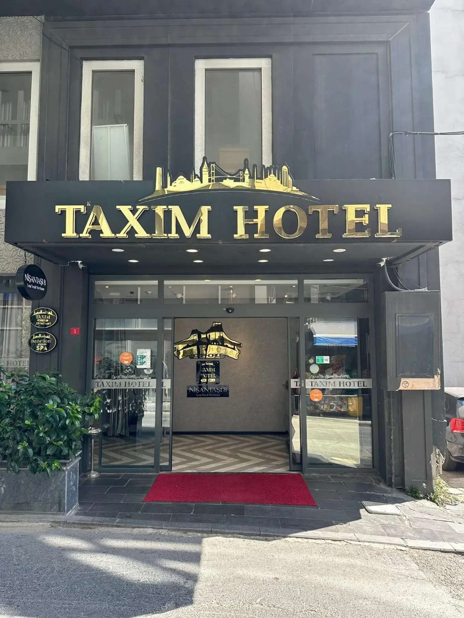 Off site in TK Taxim Bosphorus Hotel