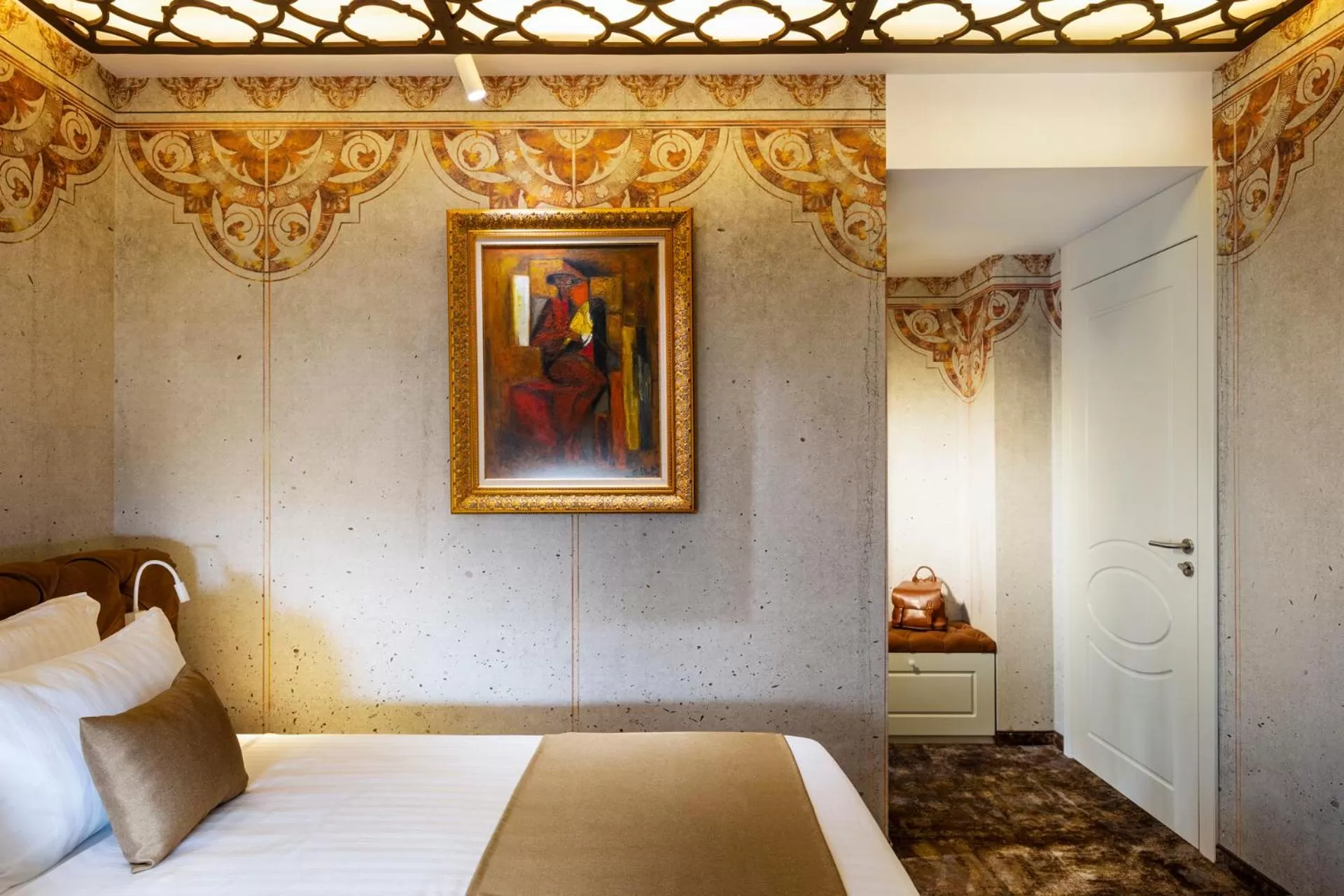 Decorative detail, Bed in Gallery 37 Powered by ASTON