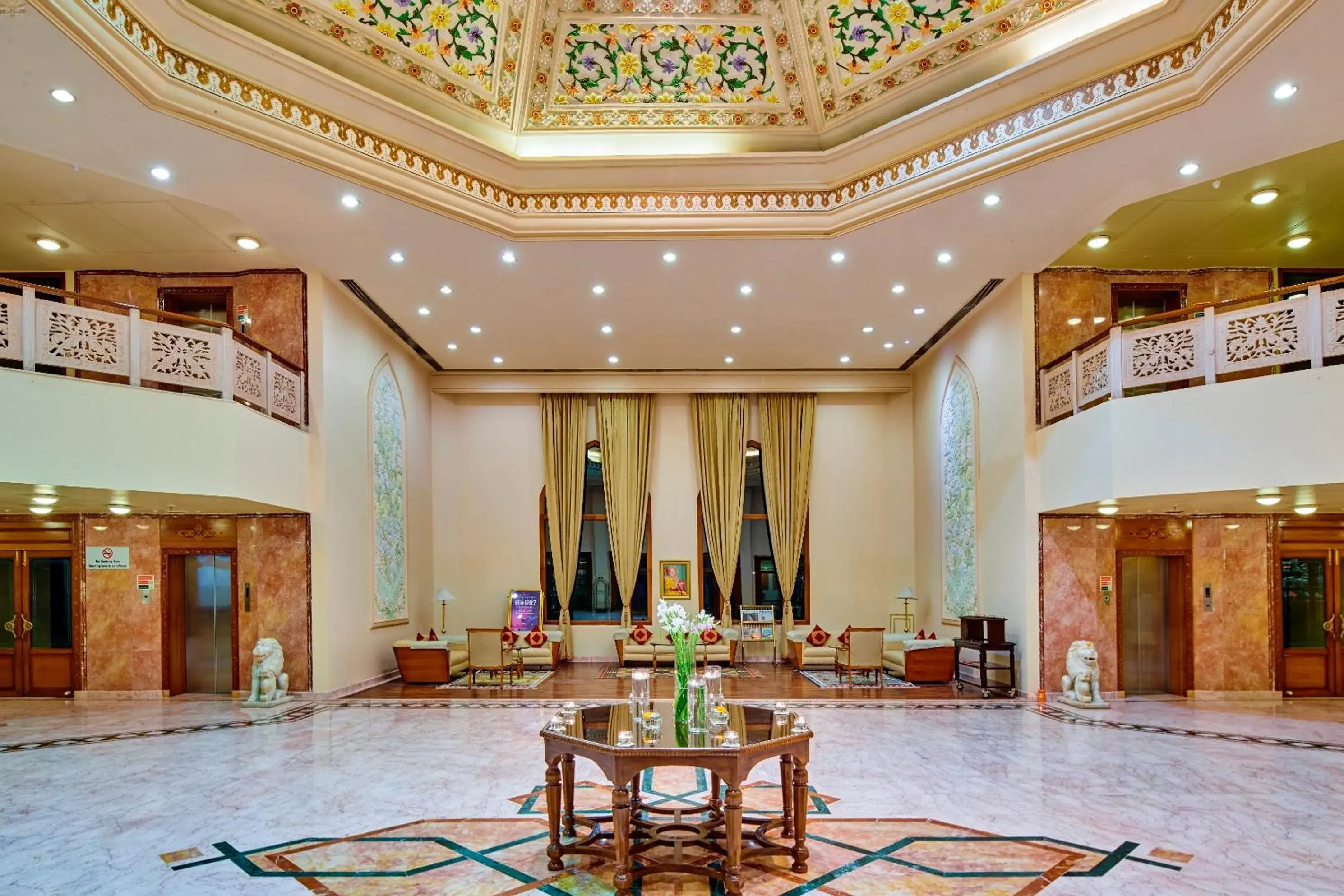 Lobby or reception in The Ummed Jodhpur Palace Resort & Spa